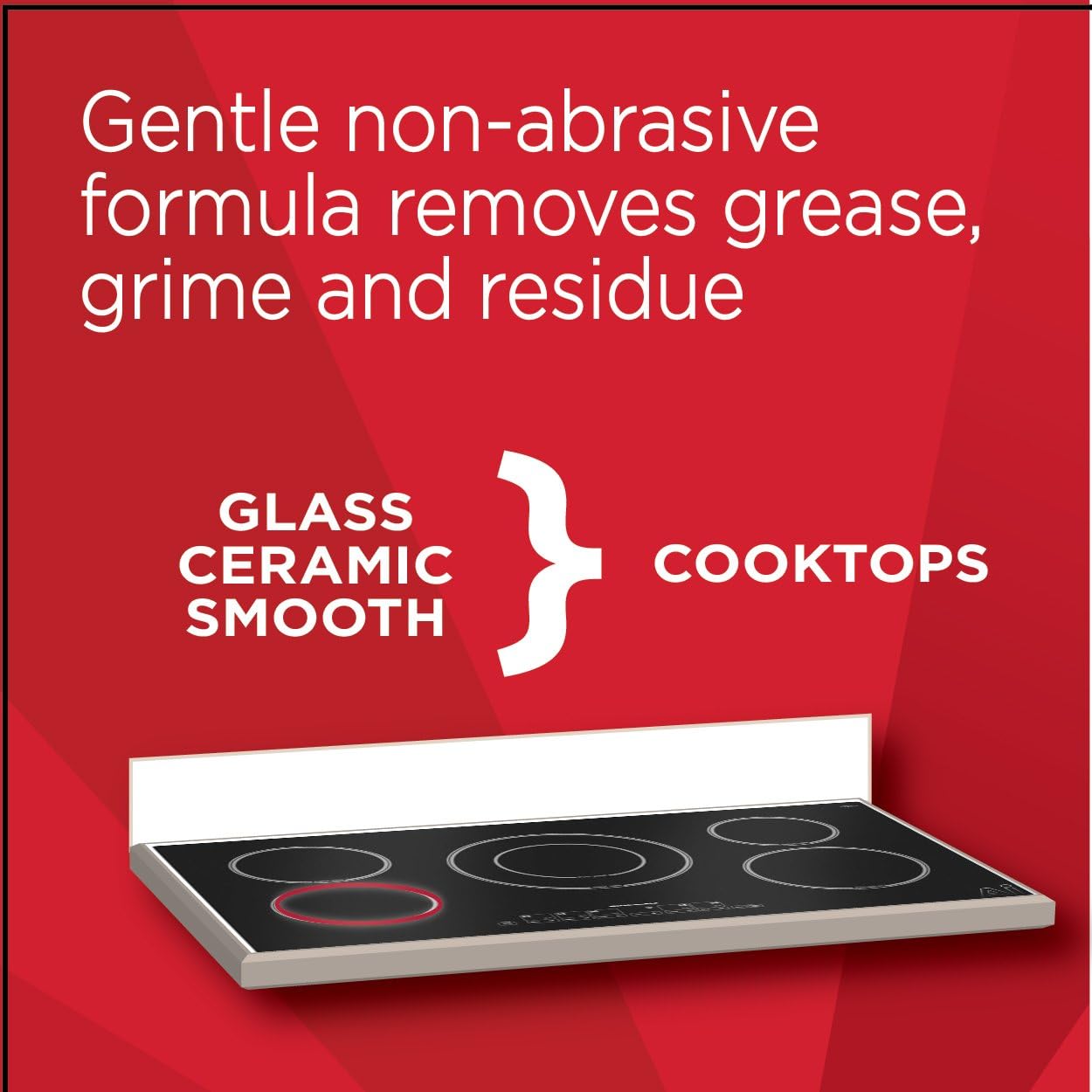 Magic Ceramic and Glass Cooktop Cleaner - 16 Ounce - 2 Pack - Professional Home Kitchen Cooktop Cleaner and Polish Use on Induction Ceramic Gas Portable Electric