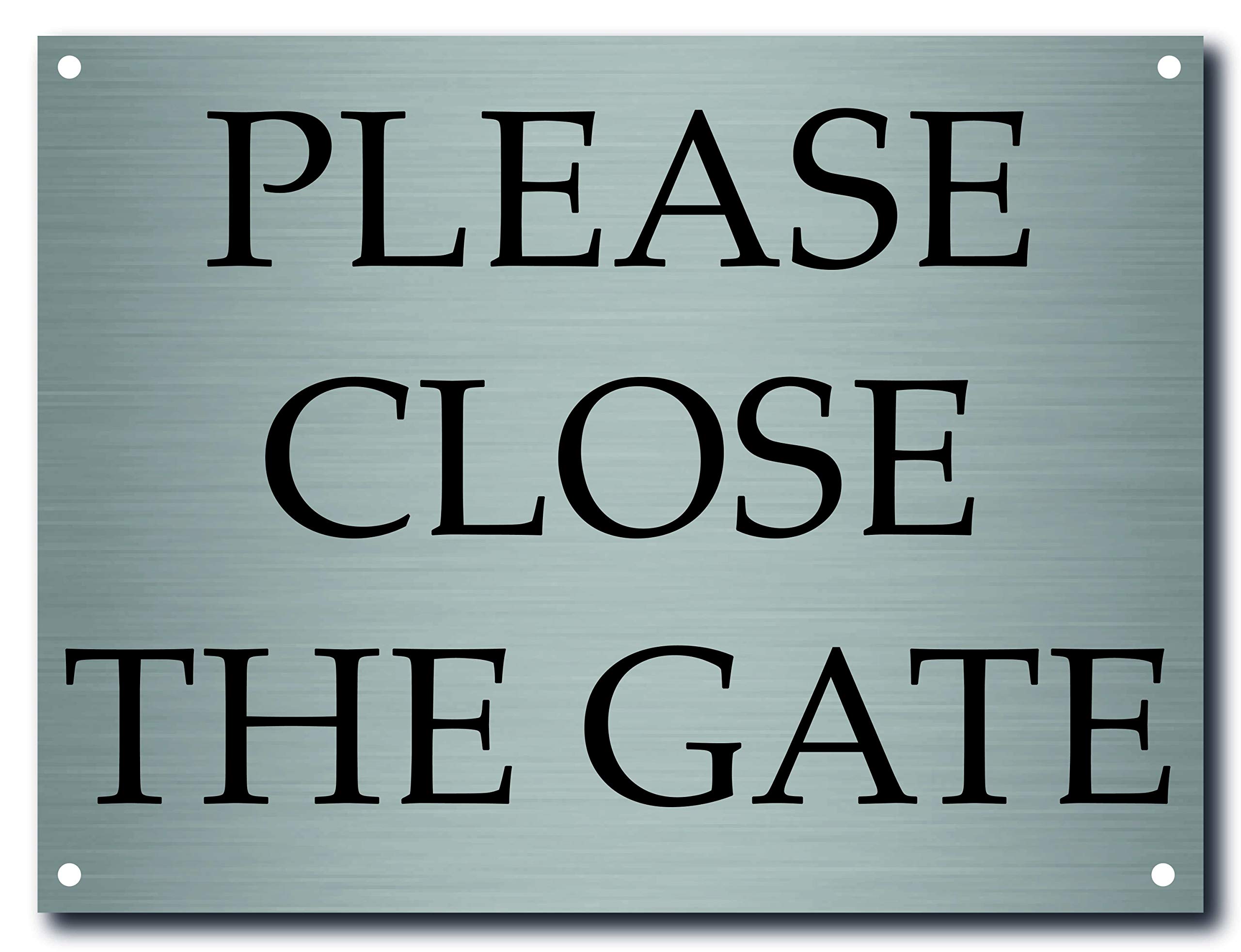 PLEASECLOSE THE GATE SIGN A5 PLAQUE/SIGN