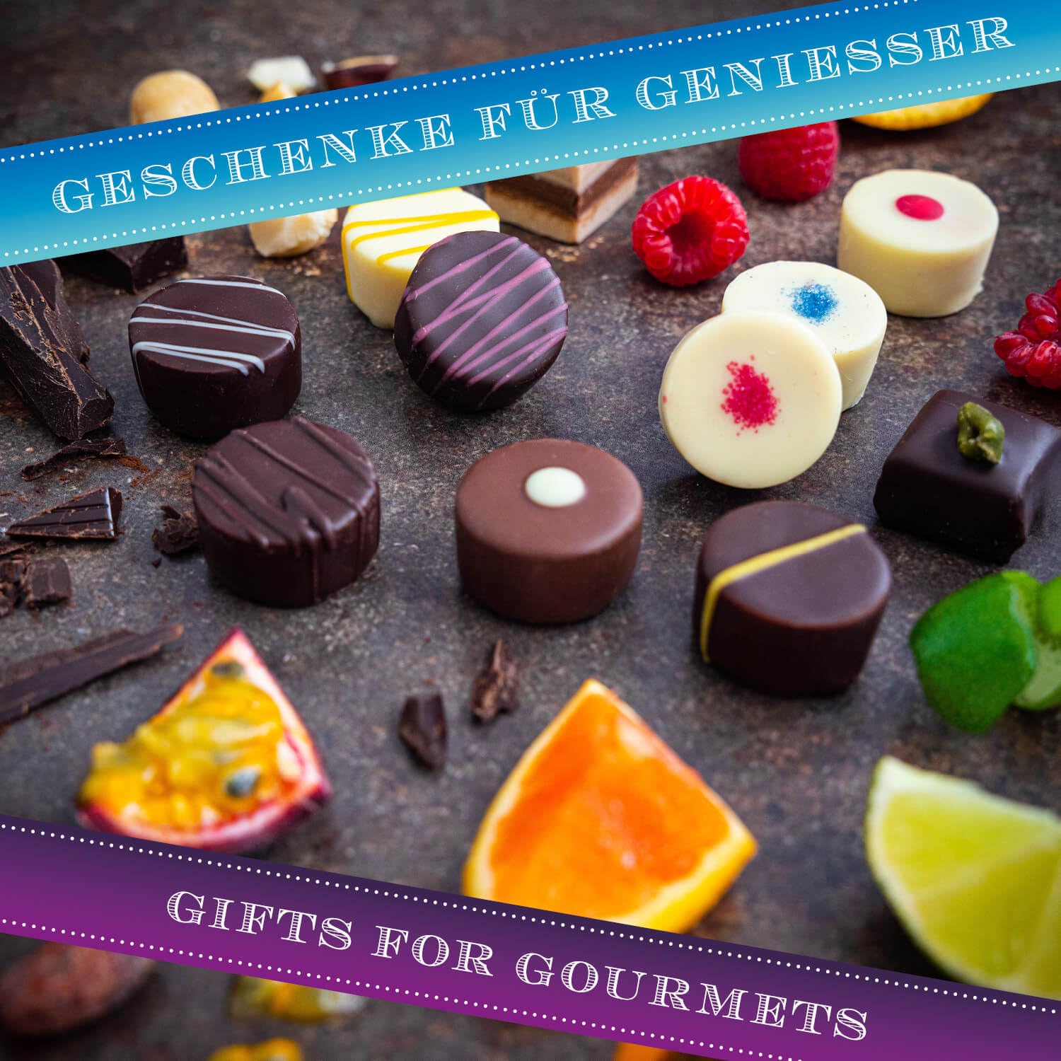 Hallingers Genuss Manufaktur Vegane Pralinen Geschenk - mit & ohne Alkohol, handmade aus Confiserie-Edelkakao in wertiger Geschenkbox "FirstClass Vega...", Geschenkidee für Frauen Männer