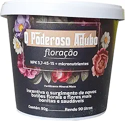O Poderoso Adubo Floração Flores 90g Terral