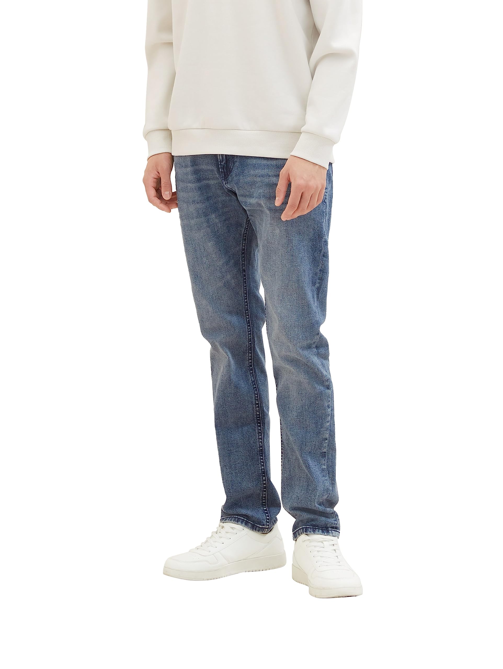 TOM TAILOR Denim Herren Piers Slim Jeans mit Stretch