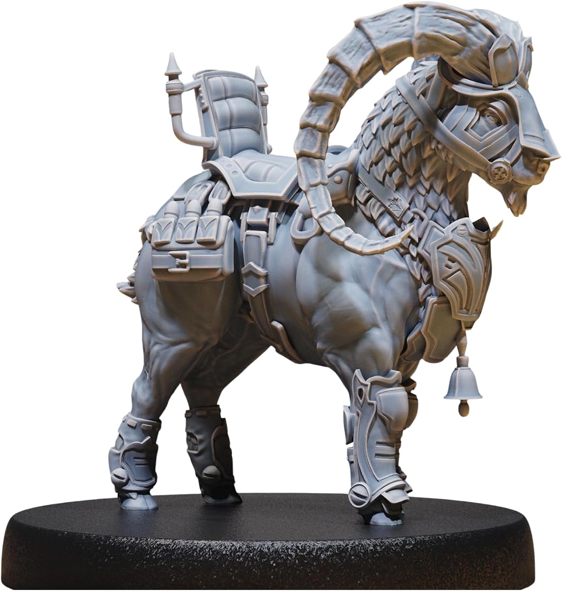 Figura en miniatura de montaje de cabra DND sin pintar, coleccionable para juegos de mesa, mundo de fantasía, regalo ideal para maestros de mazmorras y coleccionistas, diseñado por Epic Miniatures