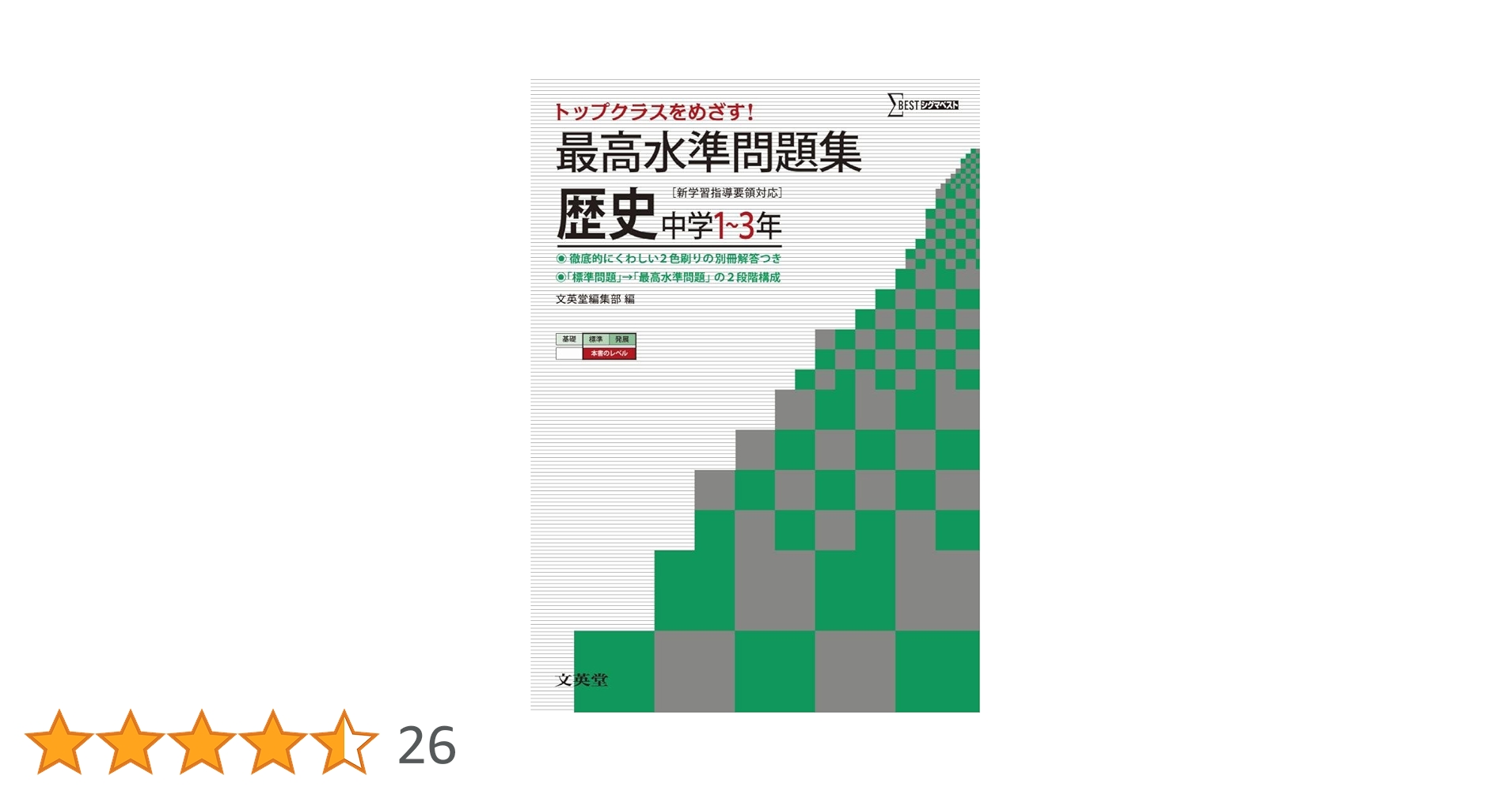 ☆お取引決まりましたm(_ _)m最高水準問題集歴史 中学1・2年　シグマベスト 71Txmqw2lLS.jpg
