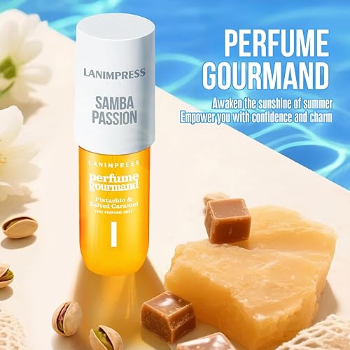 Miniatura 2 de Fragancia para cabello y cuerpo de 3 onzas líquidas, Eau de Parfum para mujer, brillo solar irresistible, perfume n. 1, aroma floral gourmand - con