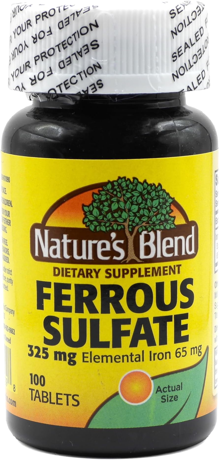 Ferrous Sulfate 325mg BPK, Assorted, 100 Count