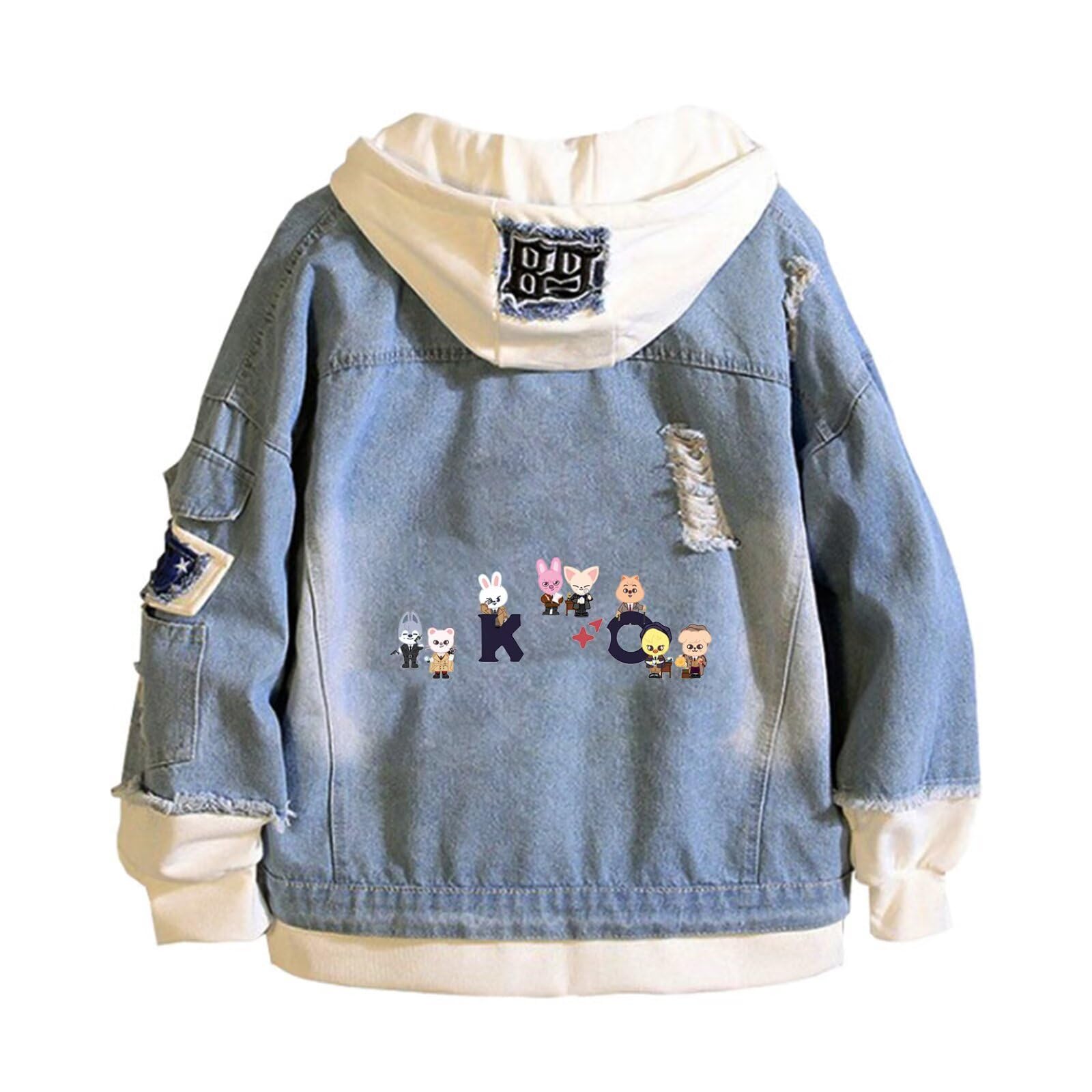 YJYP Kpop Merch Felix Bangchan Hyunjin Hoodie, Style 01., XS