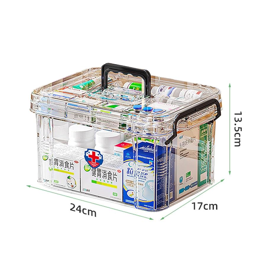 【新品】L'Appartement グッド グリーフMedicine Case Amazon.com: Glosen Medicine Lock Box With Key,pink,8.46