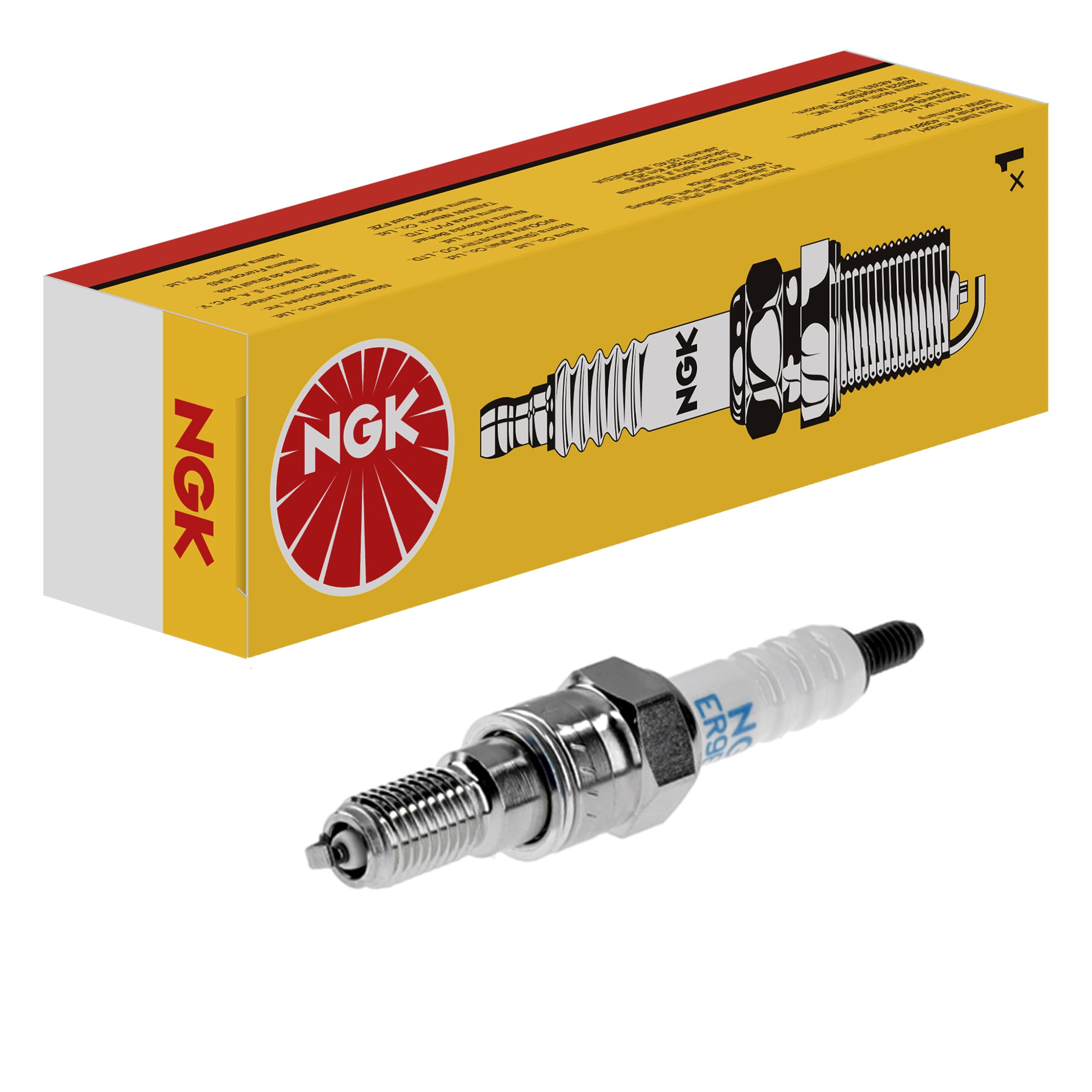 4x NGK/ER9EH SPARK PLUGS - Honda RVF400 (NC35) / VFR400 (NC30)