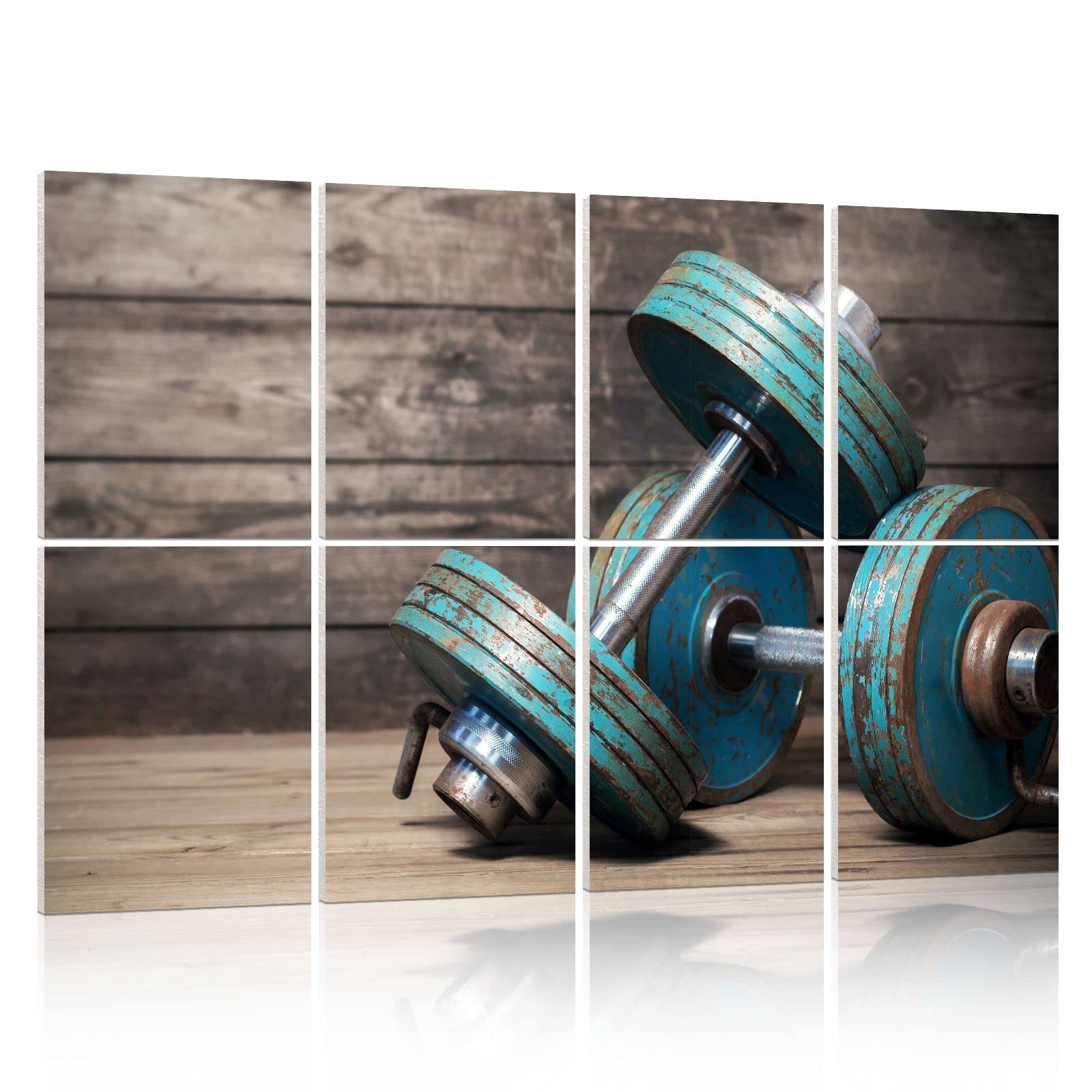 HLJ ART Acoustic Panels Soundproof Wall Panel: Sound Proof Padding Sound Absorbing Panel, 8 Pack 12x16 Studio Decorative Acoustical Treatment for Home Gym