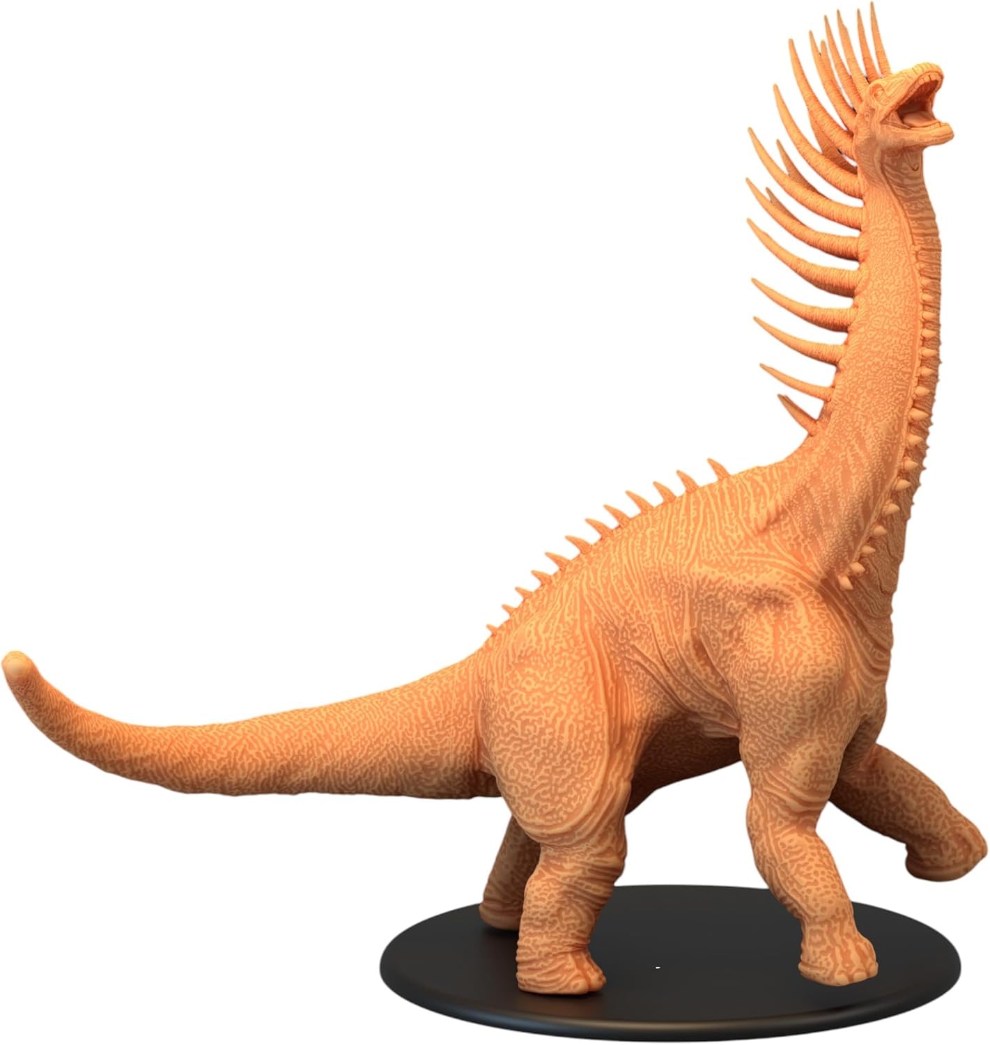 Unpainted DND Long Neck Dinosaur Miniature Figurine, Tabletop Gaming Collectible, Fantasy World, Ideal Gift for Dungeon Masters and Collectors Alike - Designed by Epic Miniatures