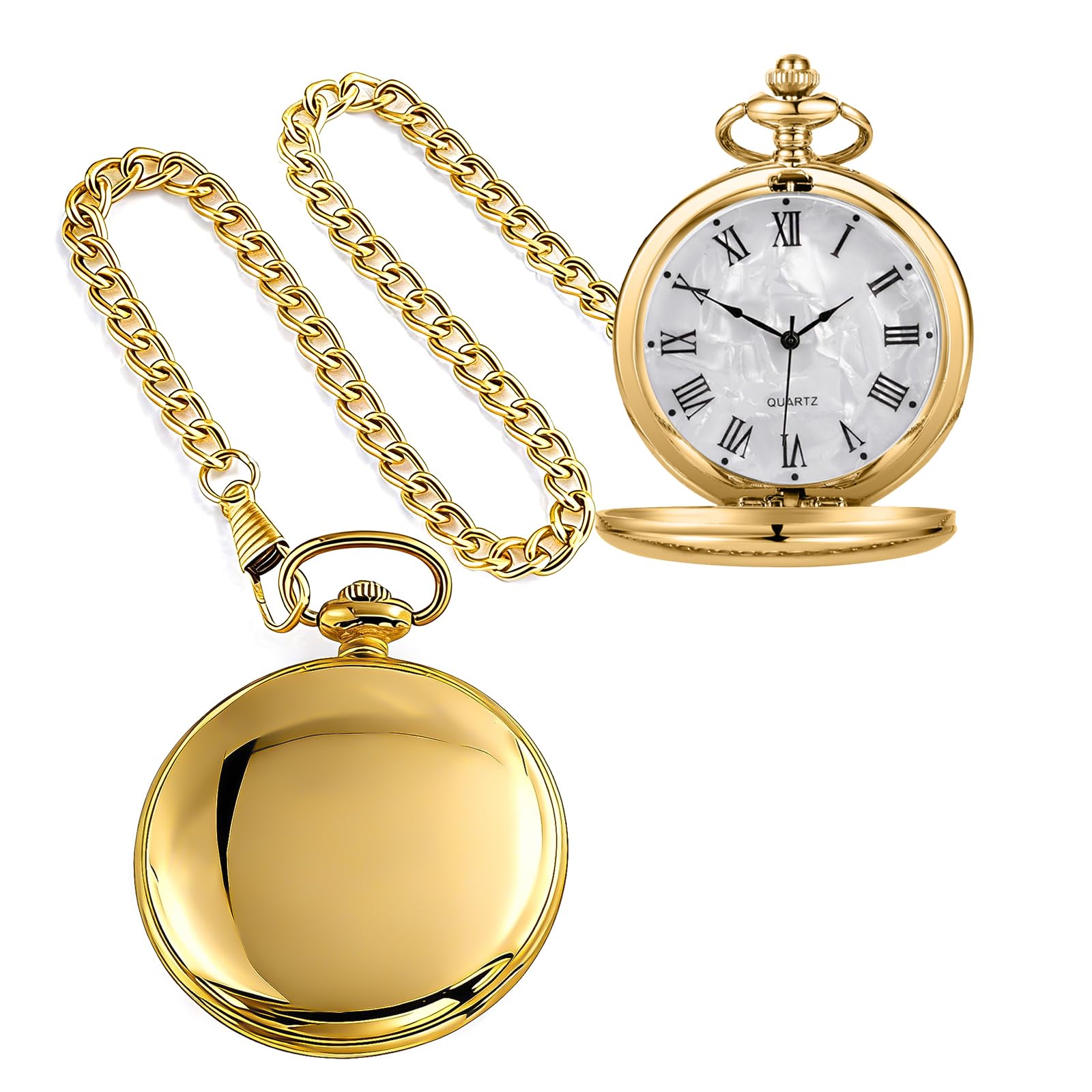 Fullmetal Alchemist Pocket Watch Hollow with Necklace for Cosplay Accessories Anime Merch