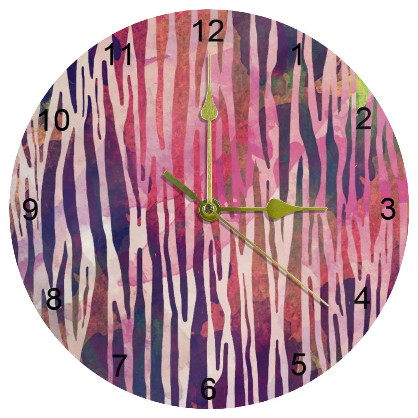 Horloge murale silencieuse à quartz de qualité supérieure pour un sommeil paisible
