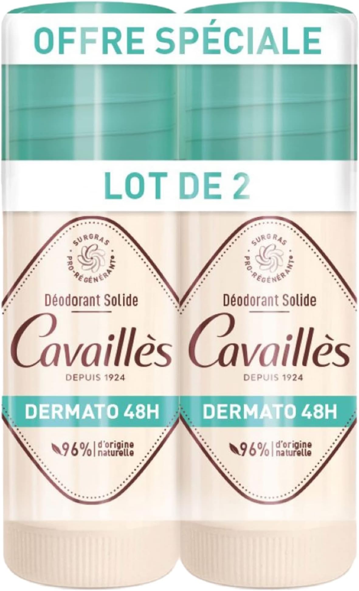 Dermato Deodorant 48H Stick 2 x 40ml
