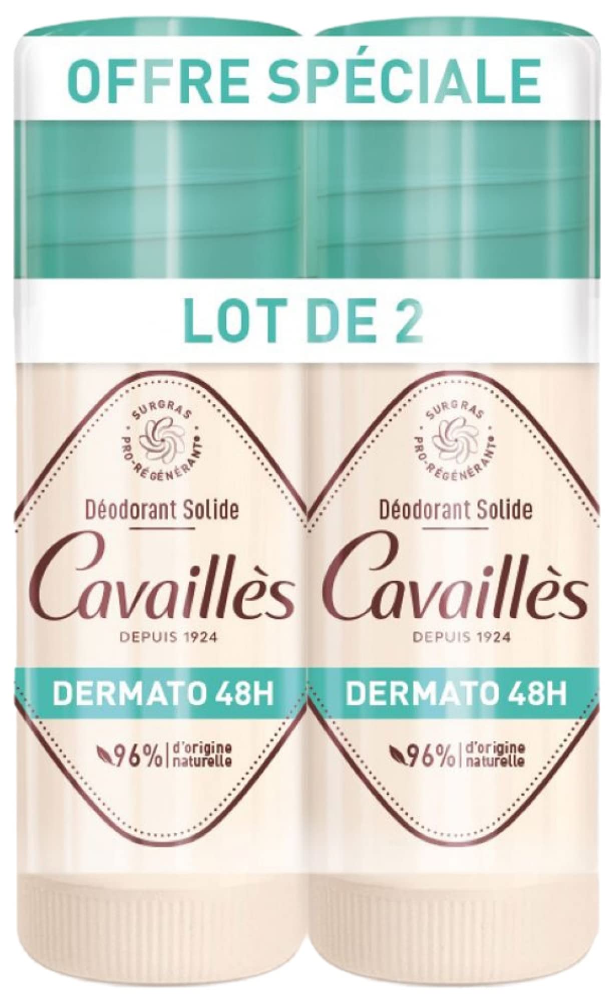 Dermato Deodorant 48H Stick 2 x 40ml