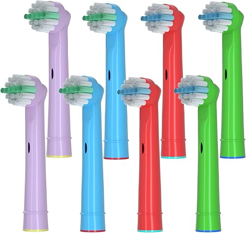 Cabezales de repuesto para cepillo de dientes para niños Oral B Cepillo de dientes eléctrico Cabezales de cepillo reemplazados cerdas suaves para