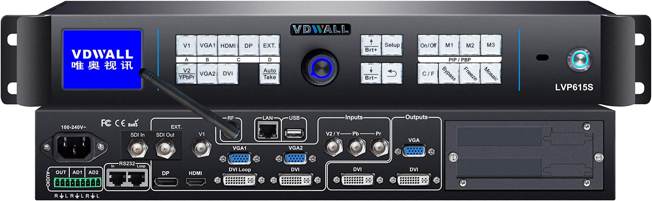 LVP615S LED Video Processor with SDI Port