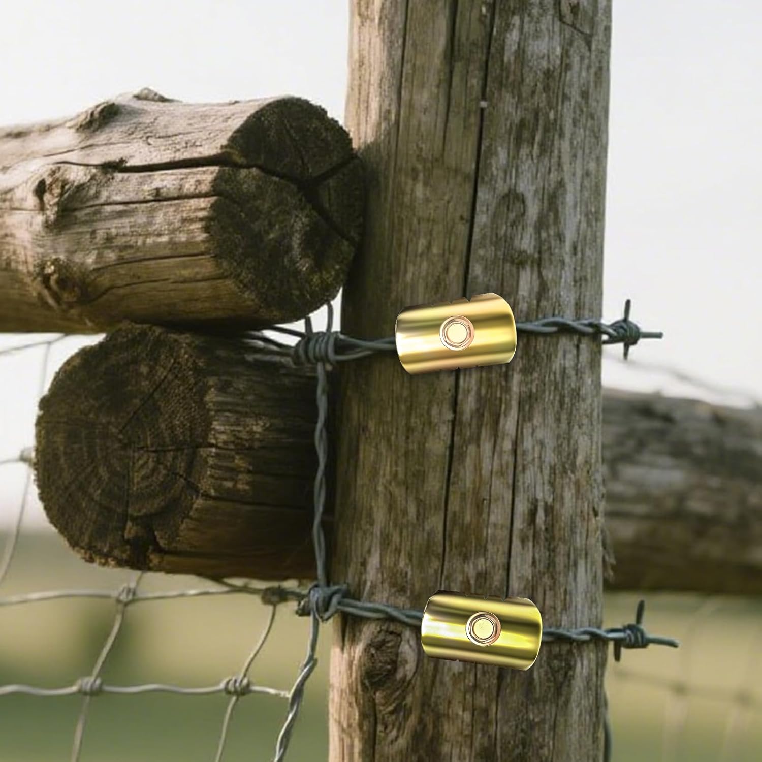 200Pcs Cat Claw Fasteners, Reuse Galvanized Fence Staples with Drill Bit for Wire Fencing Mesh