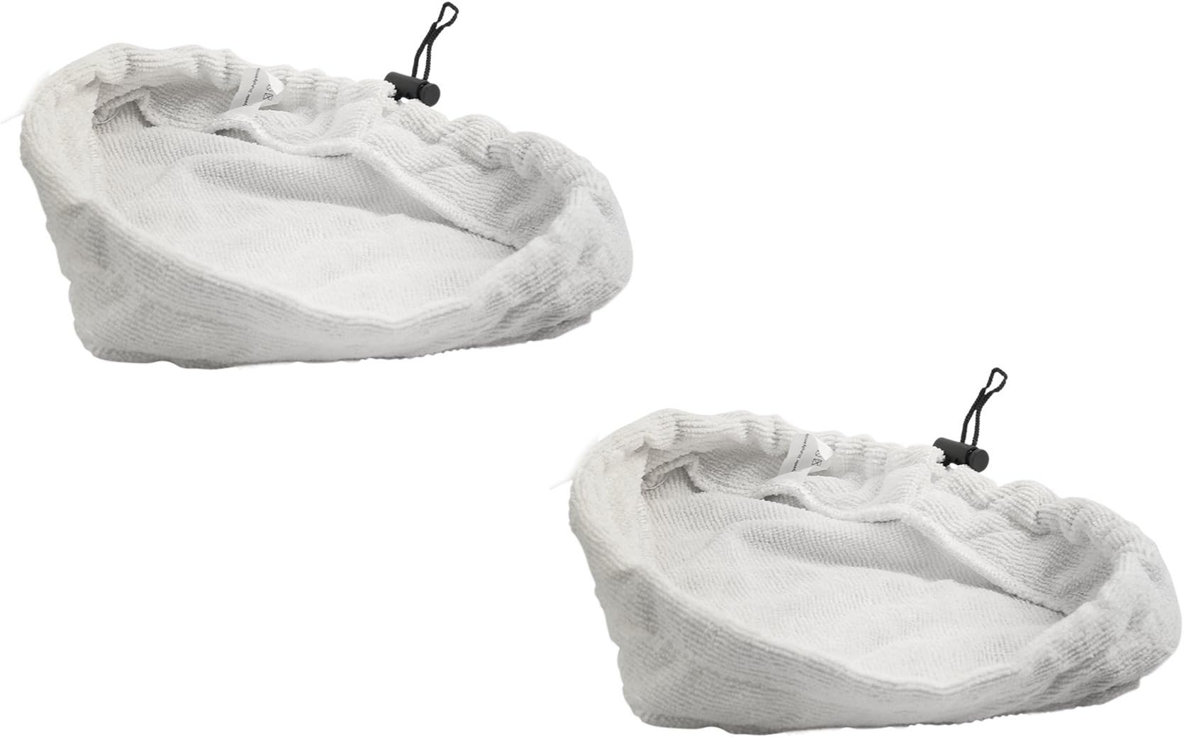 Kooper 2411197 Microfibre Set 2 Refill for vaporbella Plus, White