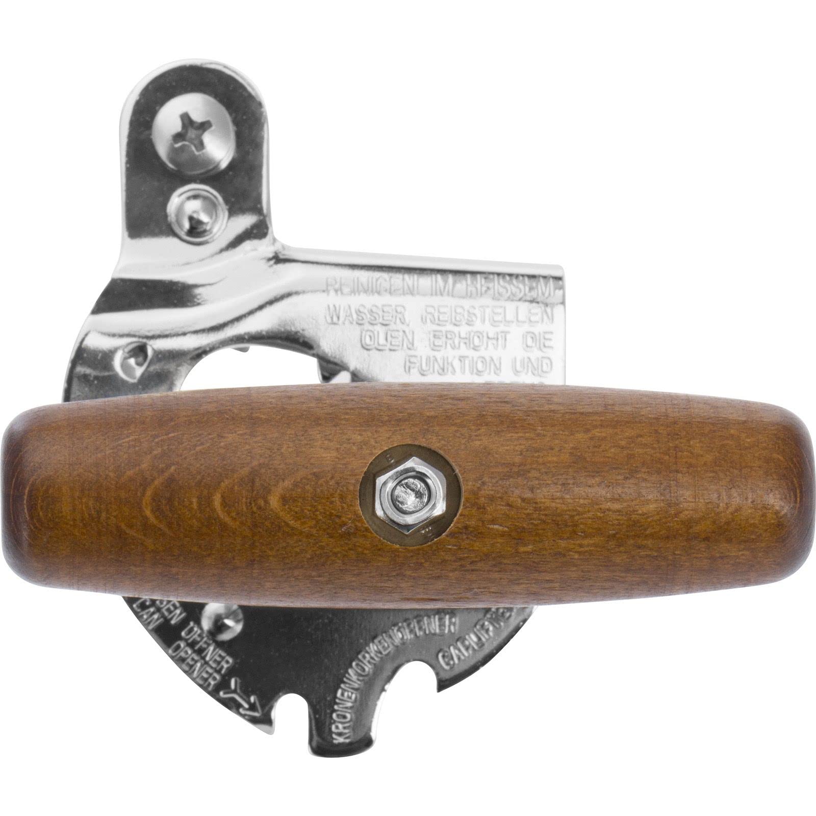 Set Apriscatole Professionale Westmark Titan Con Ricambi - Acciaio E Legno, Made In Germany, Per Barattoli Grandi