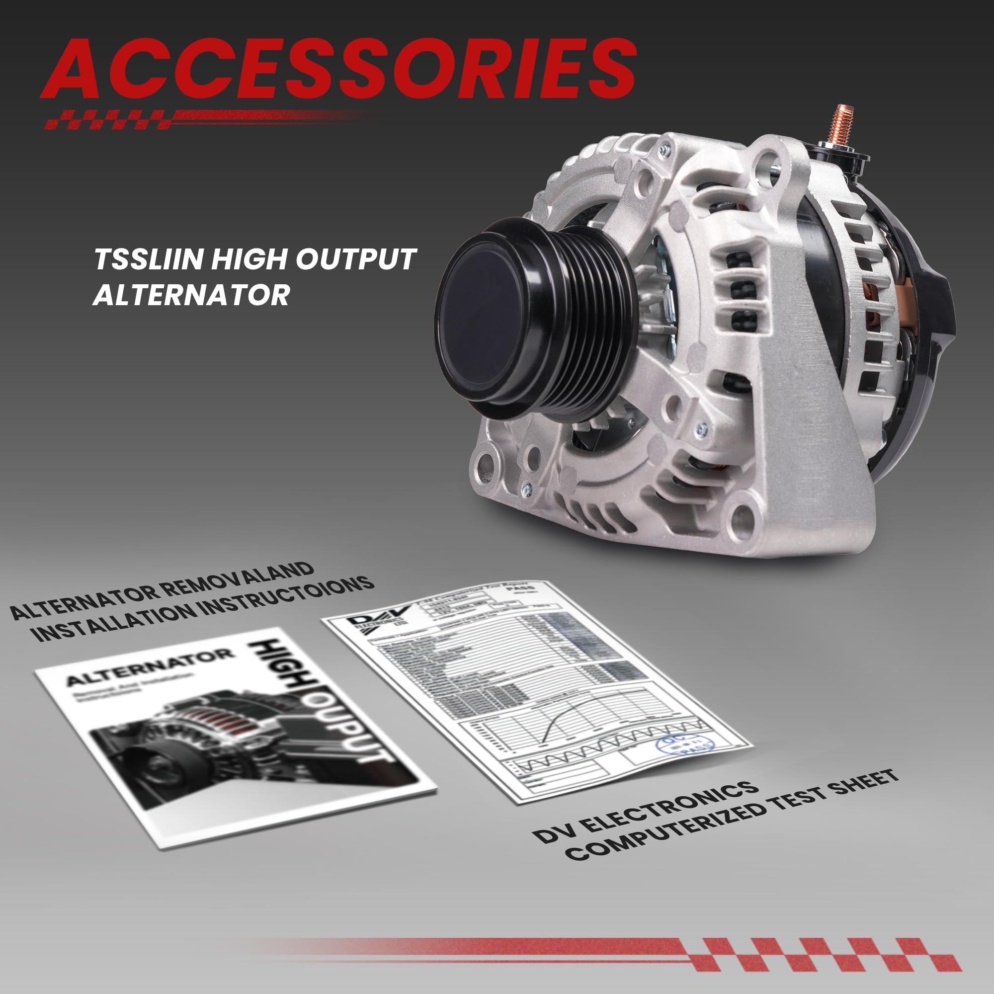Alternador Compatible Con GMC Yukon, Sierra, Chevy Tahoe, Suburban