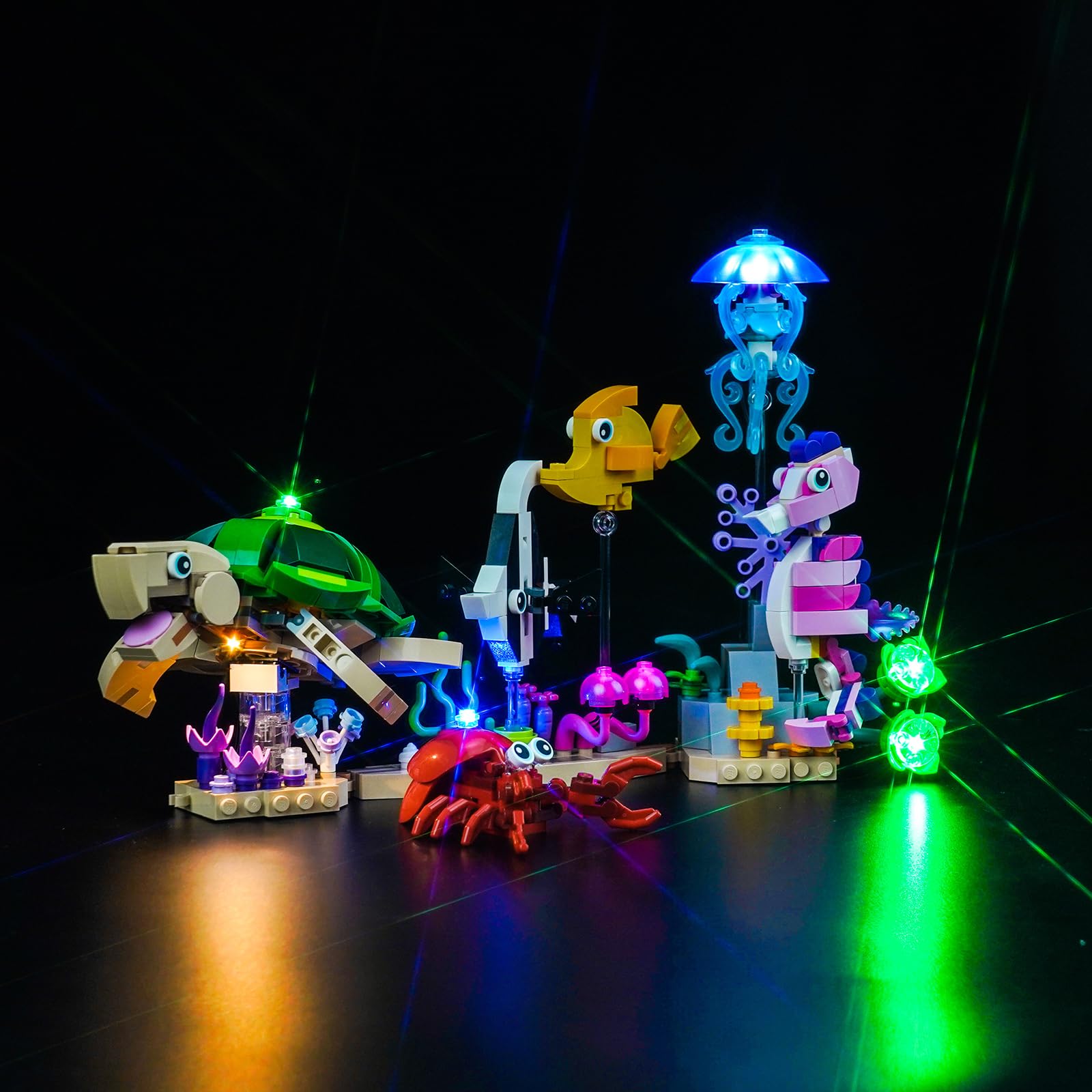 Led Light Set for Lego 31158 Sea Animals (No Model), Decoration Lighting Set for Lego Sea Animals Creative Toys - Image 2