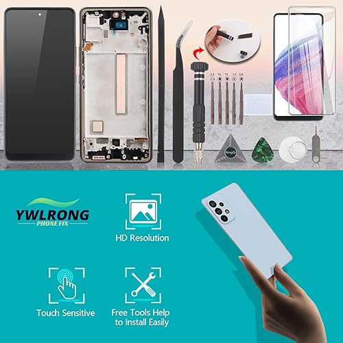 Miniatura 6 de Pantalla para Samsung Galaxy A02s Pantalla LCD de repuesto para Samsung A02s A025U A025A A025V A025G Conjunto de digitalizador de pantalla táctil