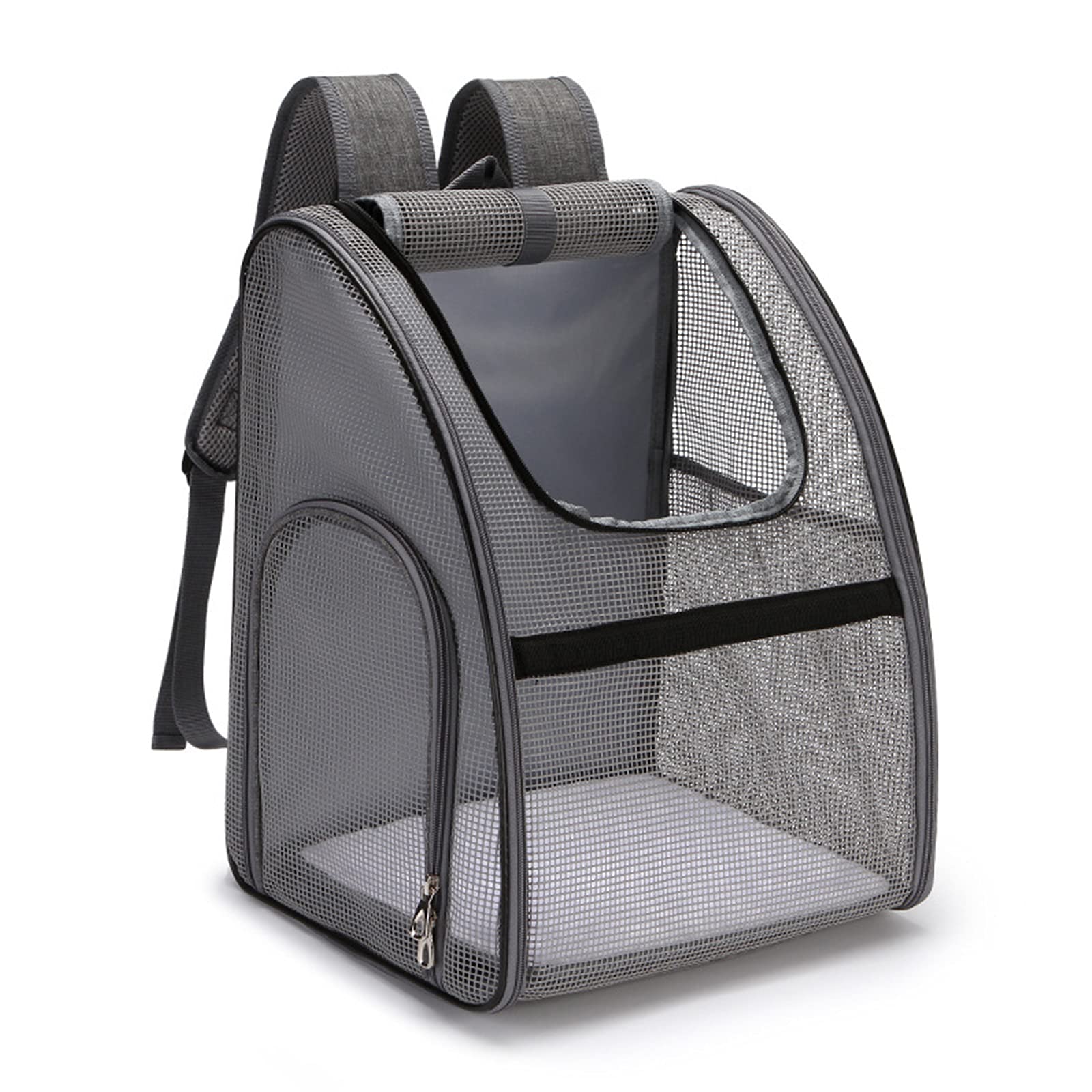 Sac à dos pour animaux de compagnie LWZ noir pour chat et chien de moins de 6.5kg