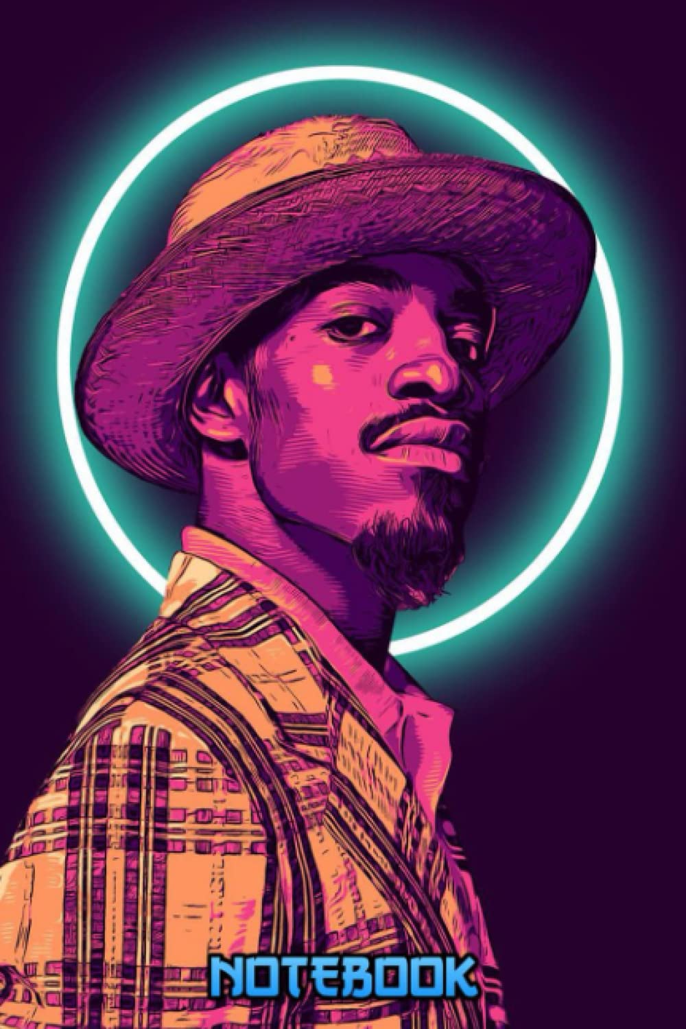 Notebook : Andre 3000 Notebook 100 Pages Collage Lined Pages Thankgiving Notebook Journal Gift Idea For Students, Teens, Boy and Girl #143