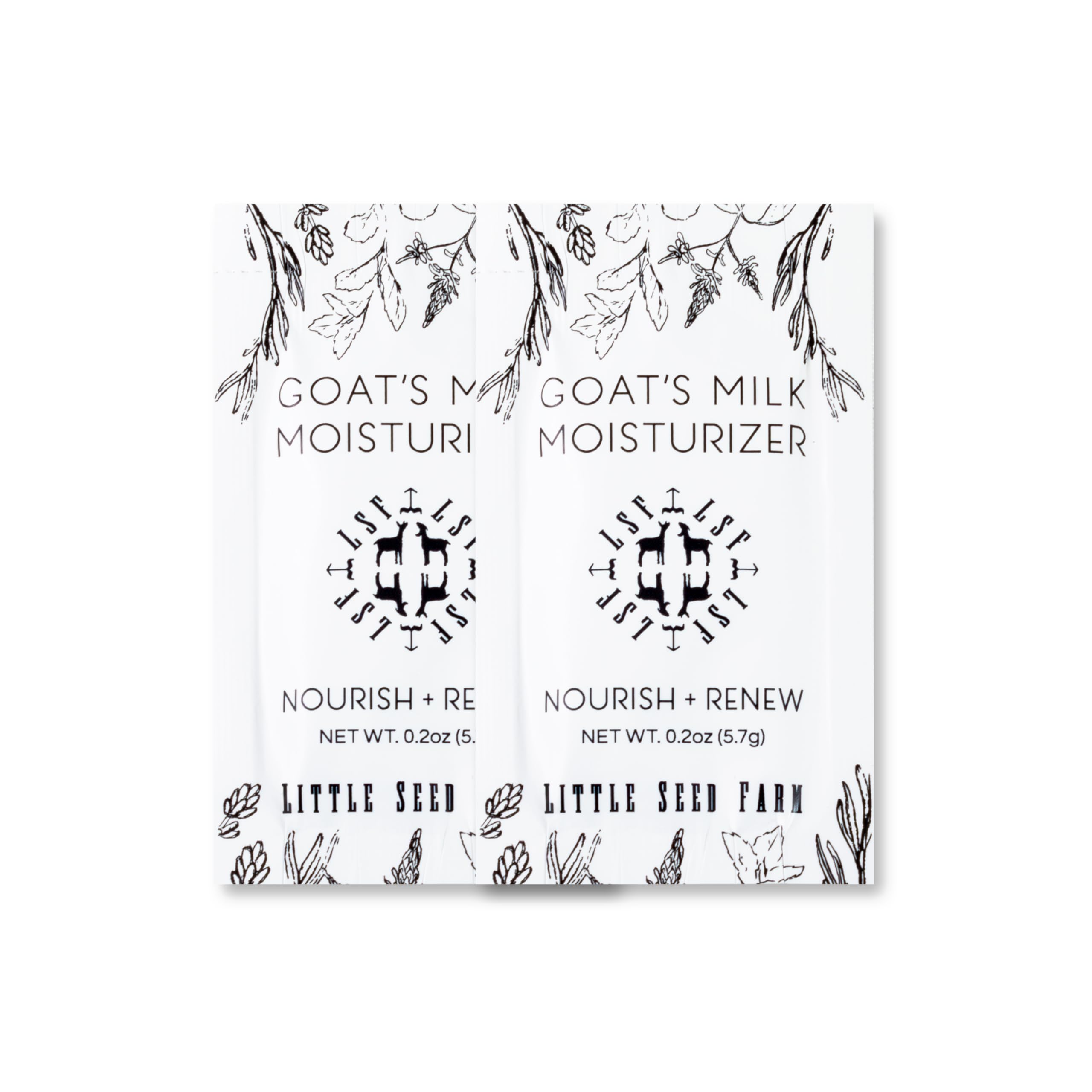 Little Seed Farm Goat's Milk Face Moisturizer - All Natural, Organic Moisturizer Face Cream - Travel Size