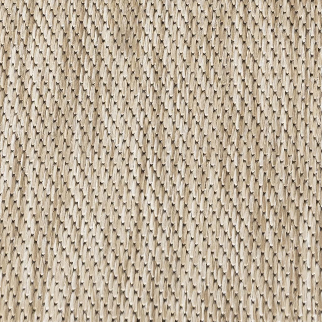 Mazovia Tapis D'extérieur Terrasse 140x200cm Crème Uni Poils Courts Élégant | Tapis de Jardin pour Balcon Beige Résistant aux Intempéries Anti-Allergène Résistant aux UV Chauffage au Sol Minimaliste