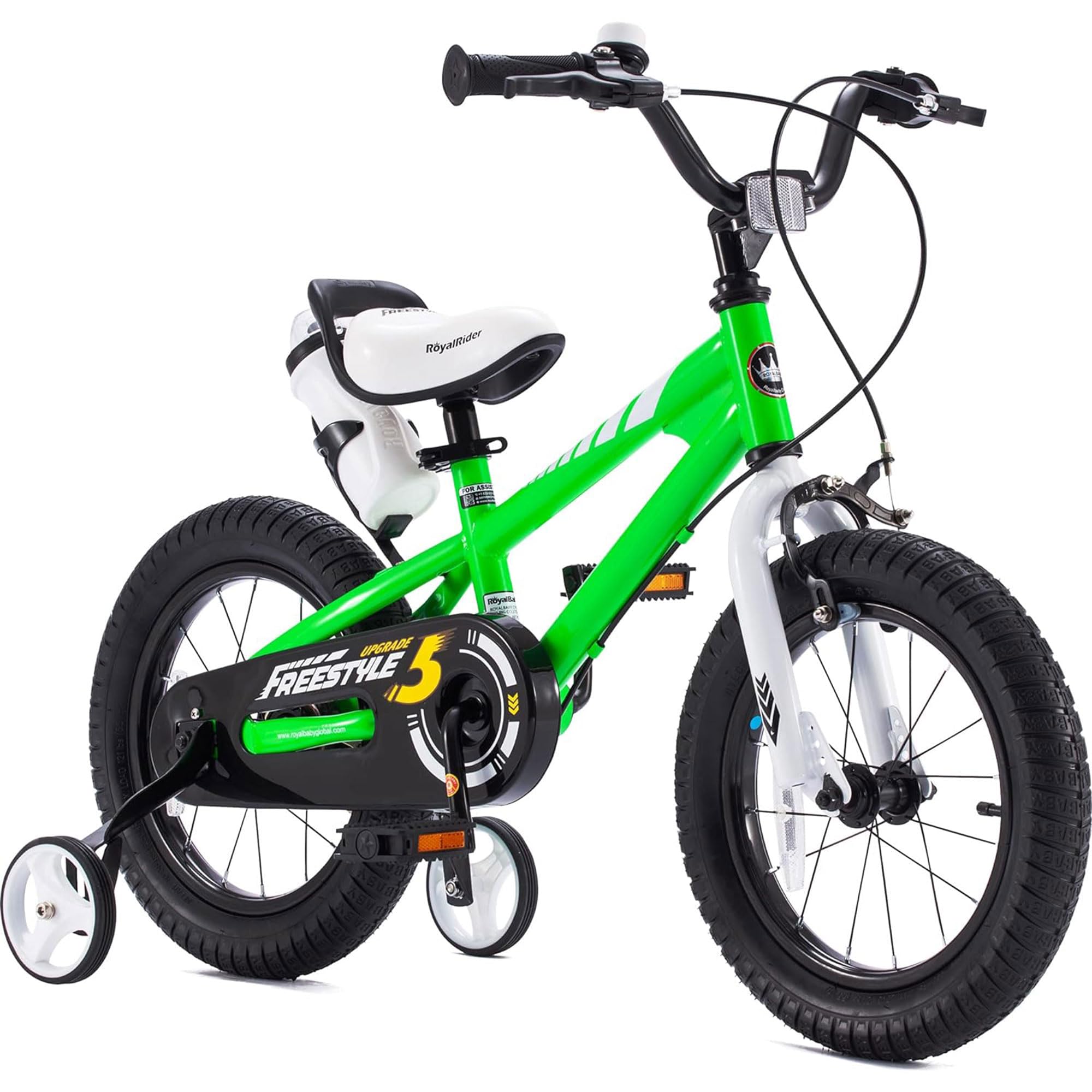 RoyalBaby Freestyle Kids Bike Dual Handbrakes Ages 3-10 Years