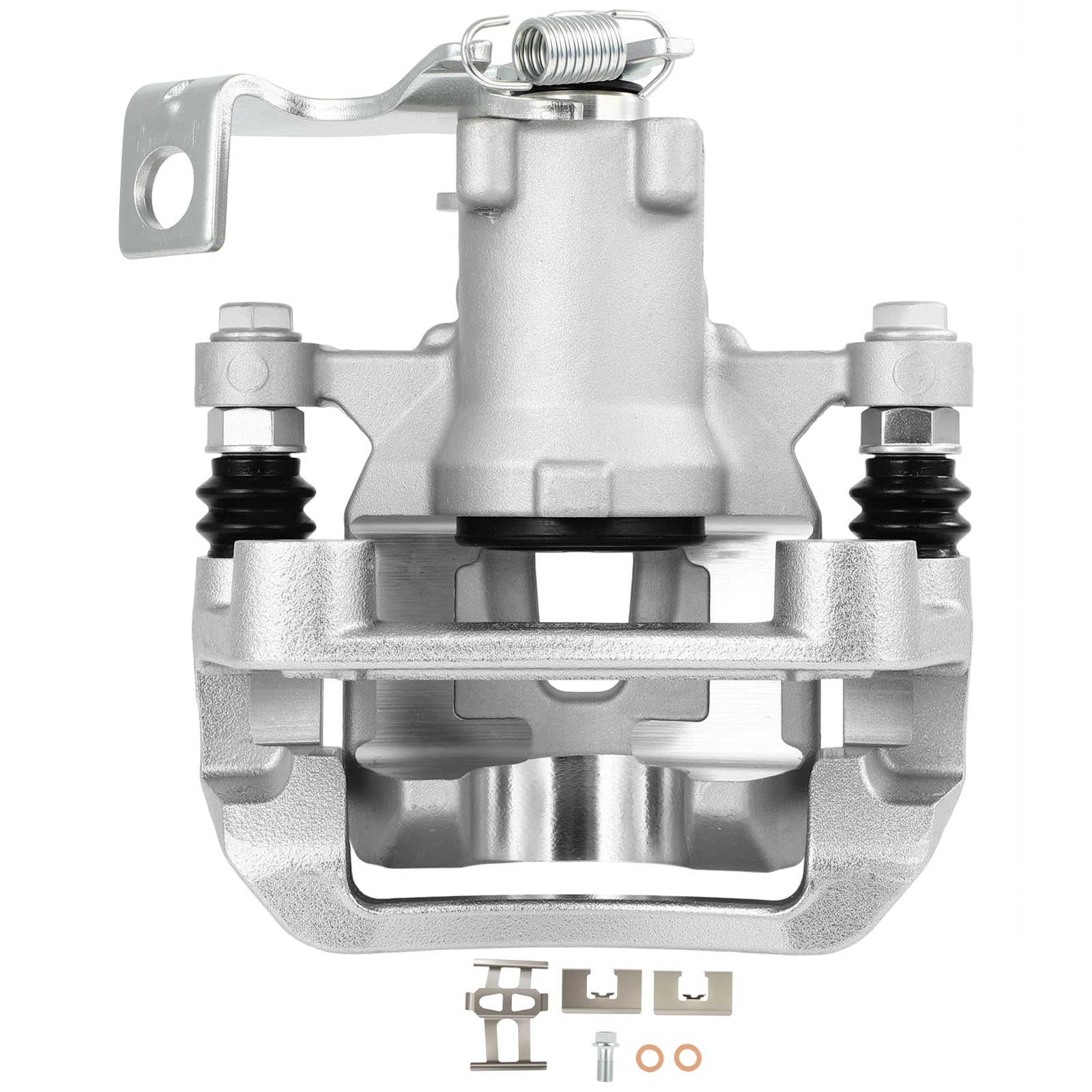 SCITOO 19B6789A Rear Left Disc Brake Caliper w/Bracket Fit For Kia For Soul 2014-2018, Single Piston