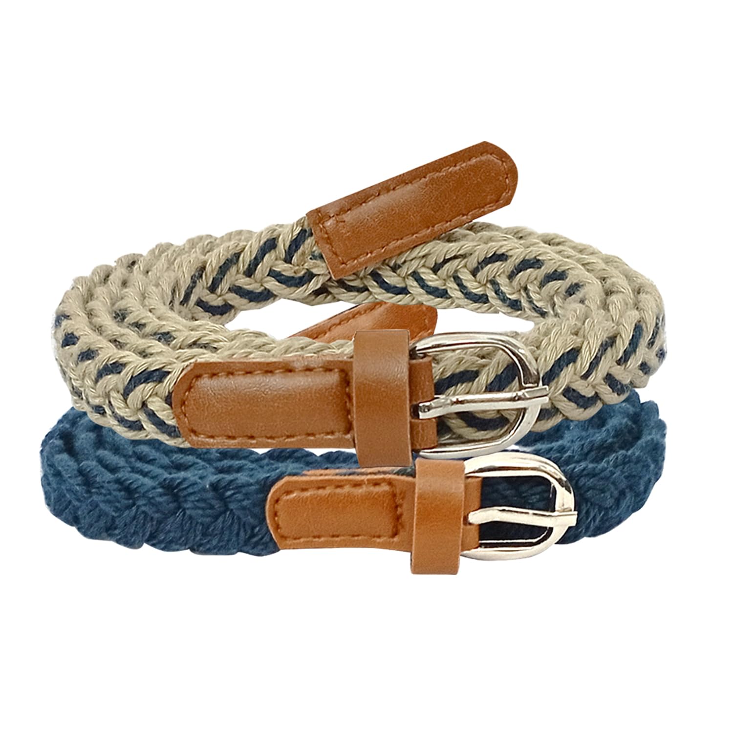 Women Cotton Braided Hand Made Casual Belt for Ladies | Handwoven Belt for Long Shirts and Dresses-image-28