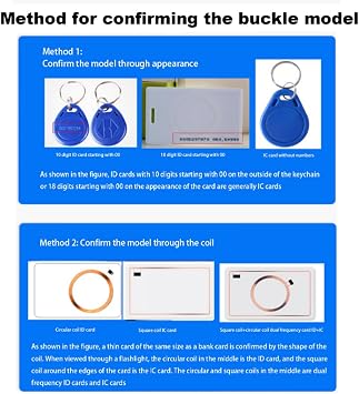 RFID Card Reader Writer UID Keychain HD 2.8 Full Color Screen Card Copier Duplicator Usage Scenario
