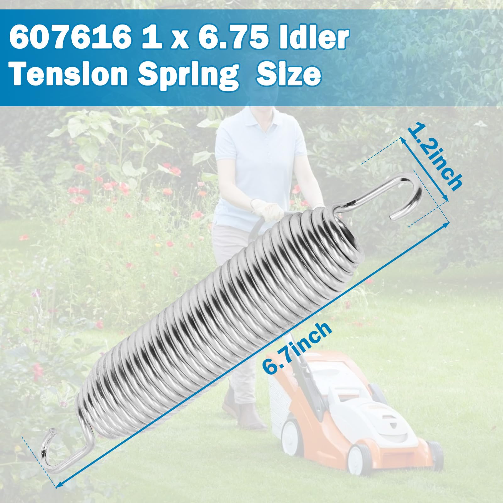 Amazon.com: SuperDi 607616 1 x 6.75 Deck Idler Tension Spring
