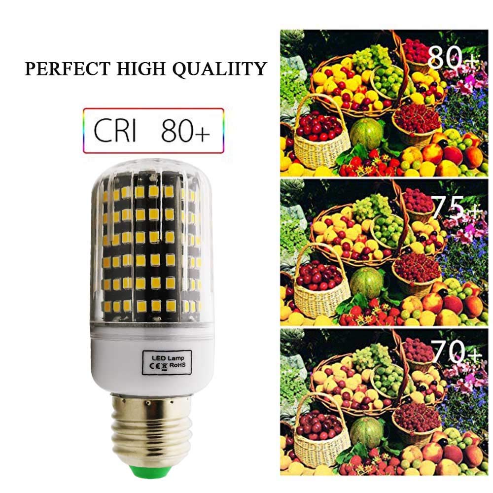 Xindaxin - Bombilla LED E27 (intensidad no regulable, bajo consumo de energía, 12 W equivalentes a 120 W, luz blanca cálida, 3000 K, 20 unidades)