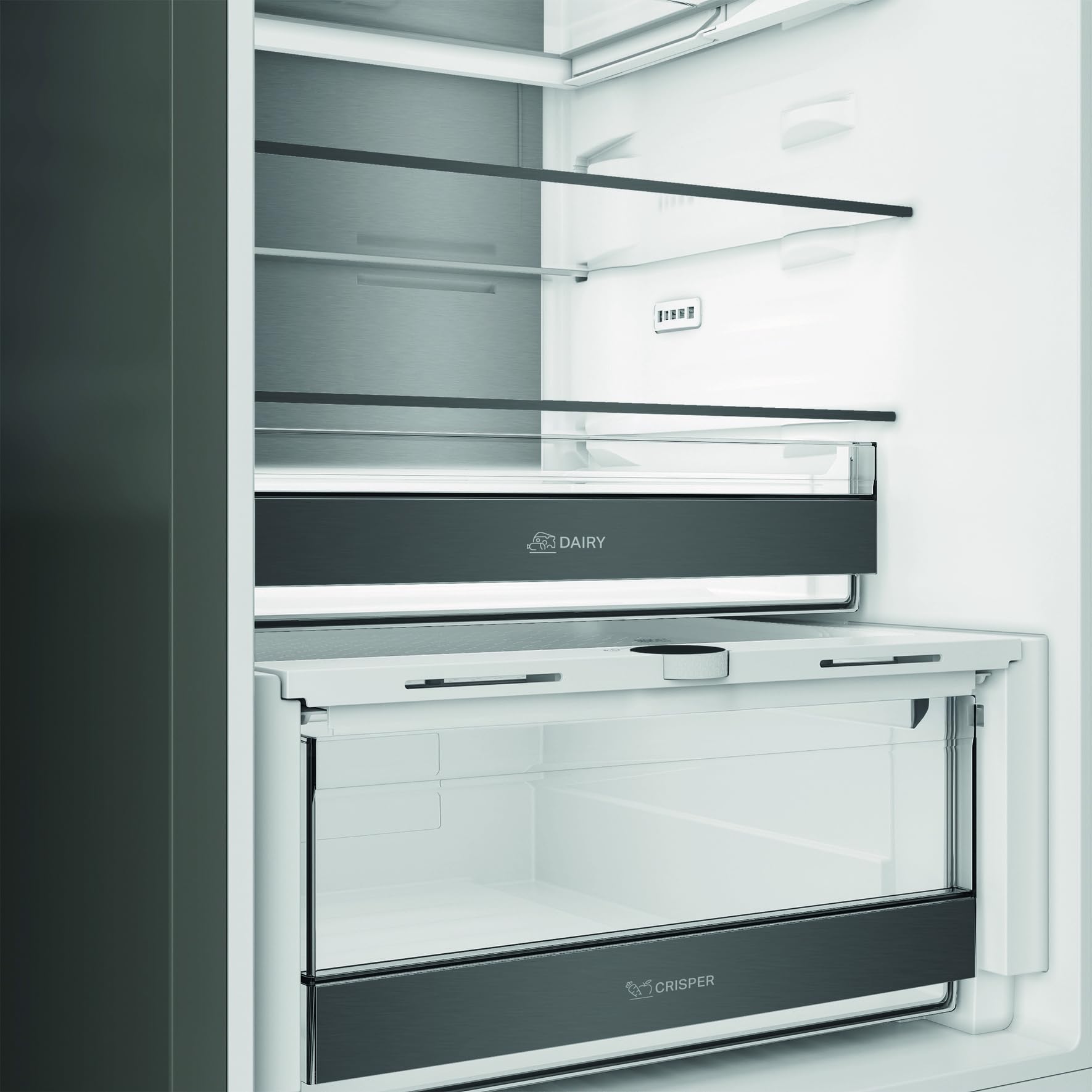 Bauknecht KGDNF 20CD IN Kühl-Gefrierkombination freistehend, 415 Liter, Dual Cool Total NoFrost, FreshShield, Smoothfit, Edelstahloptik
