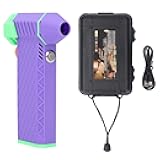 Electric Air Duster, Handheld Dry Blower with Stepless Speed Control, 110000RPM Portable Turbofan Blower for Cleaning Computers Keyboards Cars Camping Outdoor Equipment, Includ