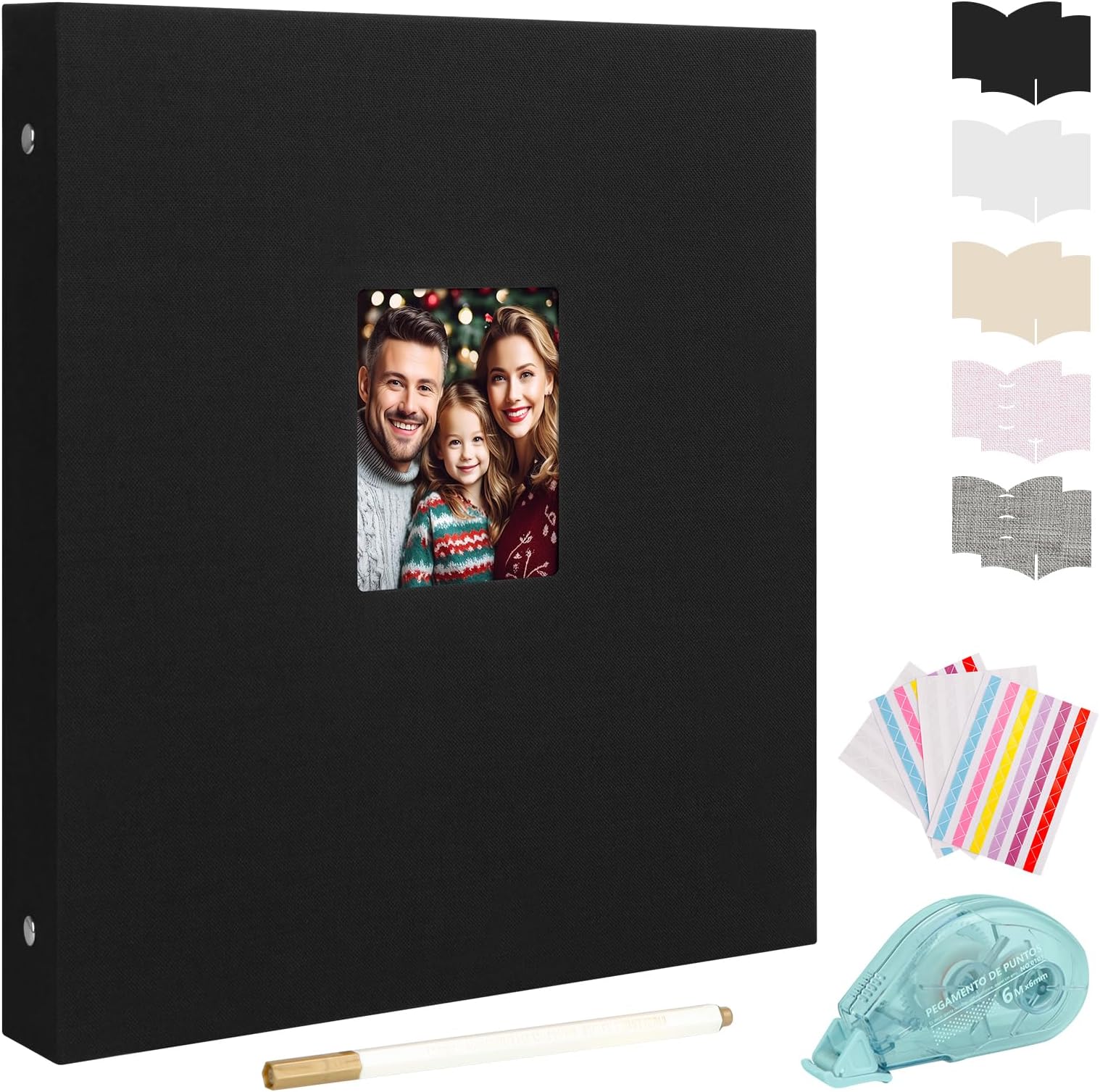 Album rilegato in tessuto Pioneer Family Treasures 12