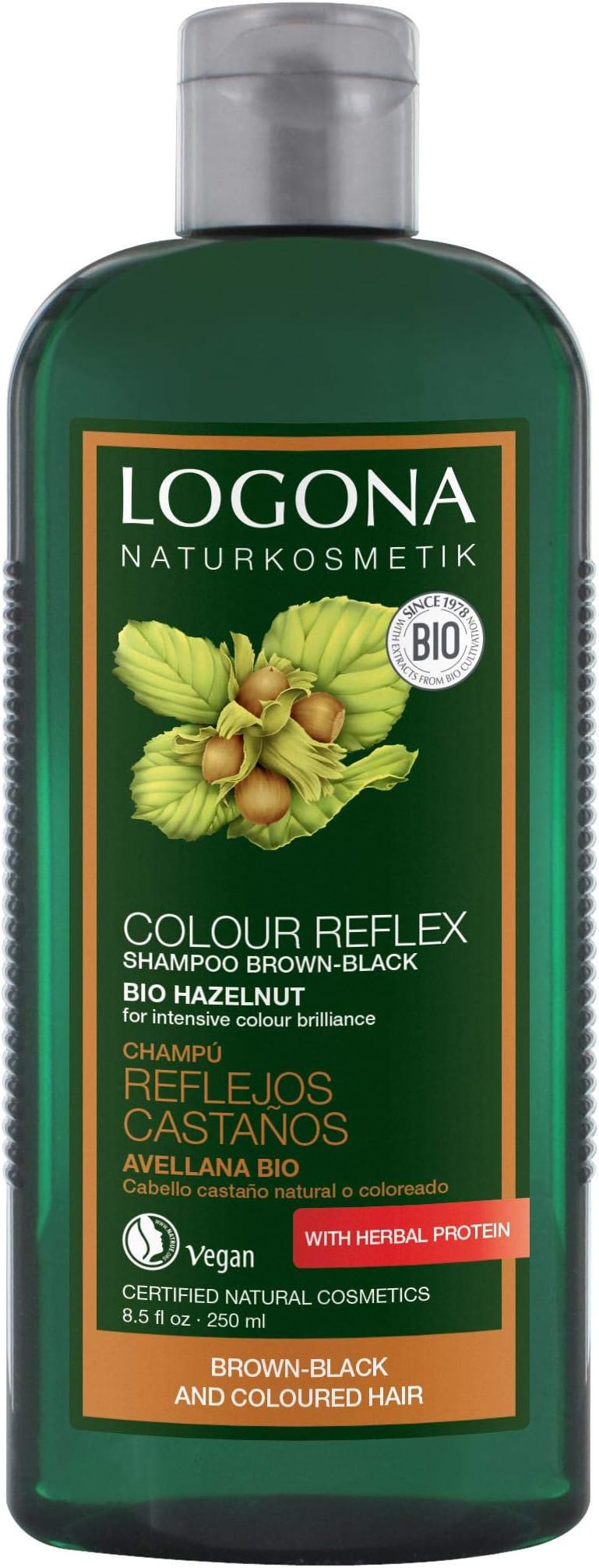 Lagona Color Care Shampoo, Hazelnut, 8.5 OunceNatrue