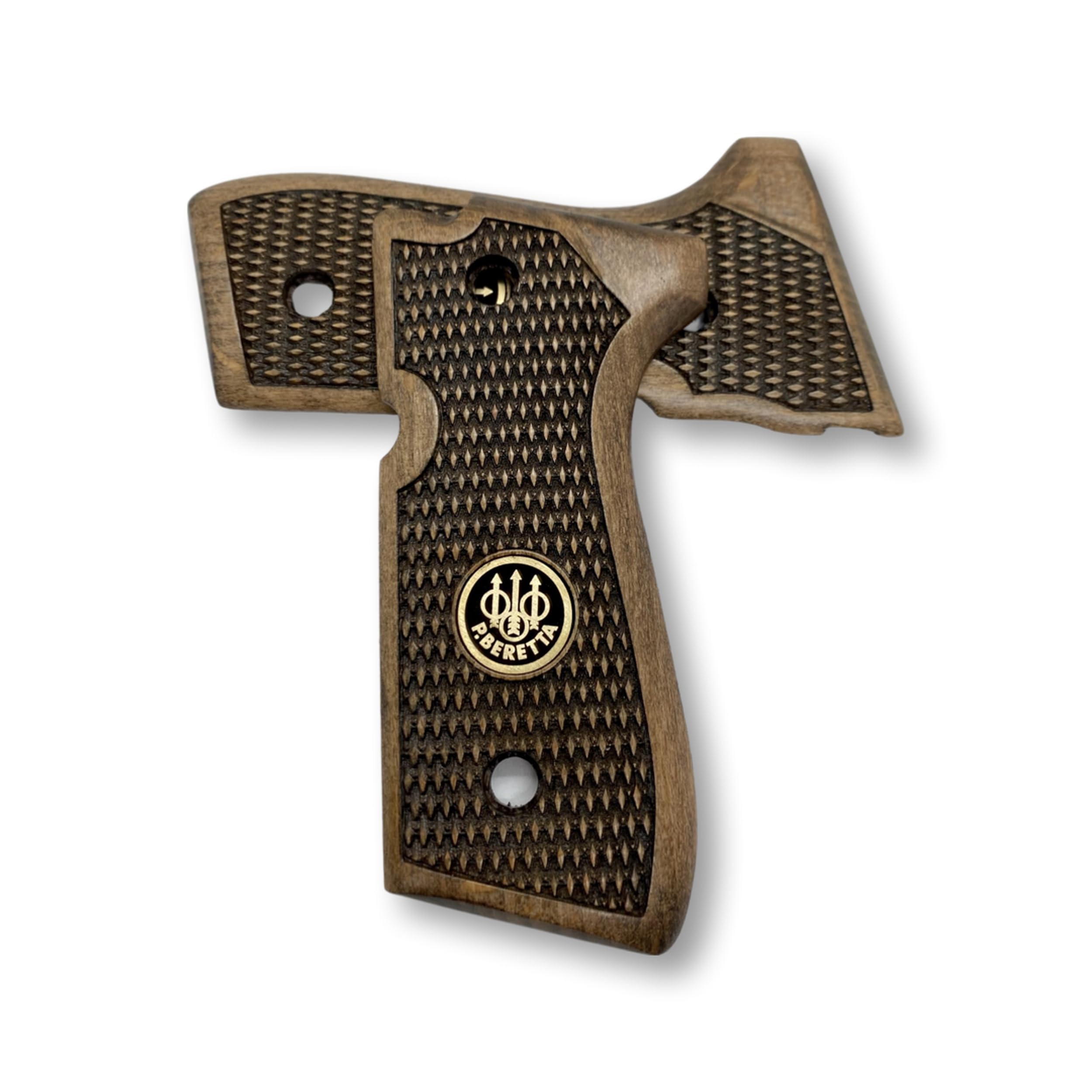 Zib Grips Poignées en bois faites à la main pour Beretta 92FS, 92, 92F, 92A1, 92FS