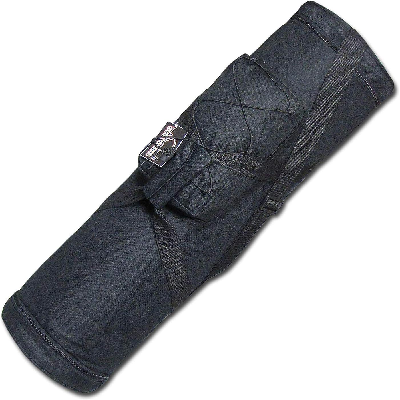 Shisha Bag Große Tasche für Wasserpfeifen in Schwarz Höhe 75 cm