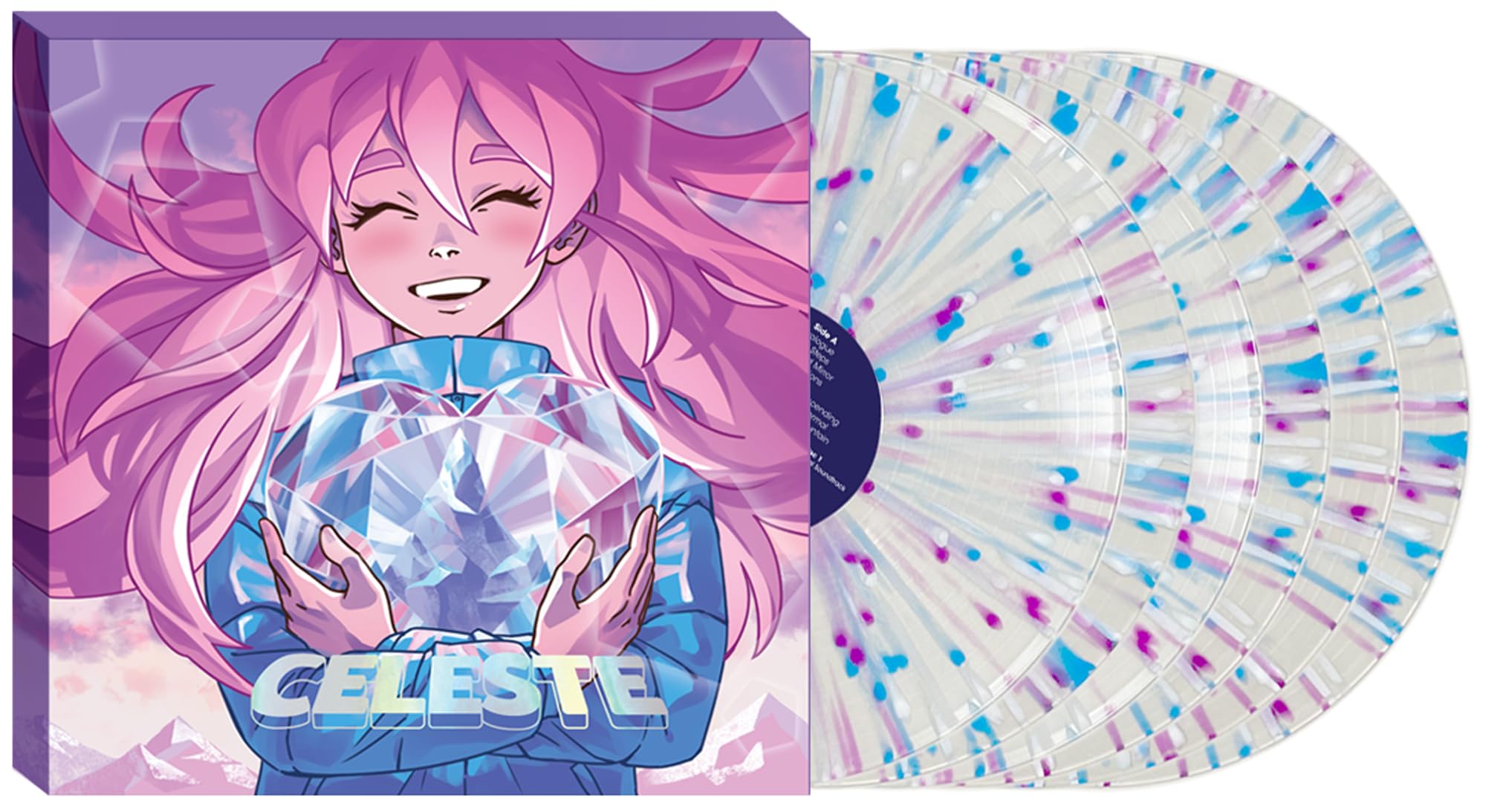 Celeste Complete Sound Collection (Vinyl Box Set) 6xLP Clear with Purple, Blue & White Splatter Wax