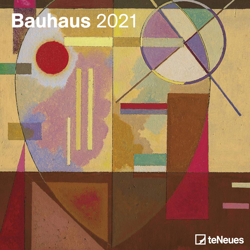 Bauhaus 2021 WandKalender BroschürenKalender 30x30 30x60