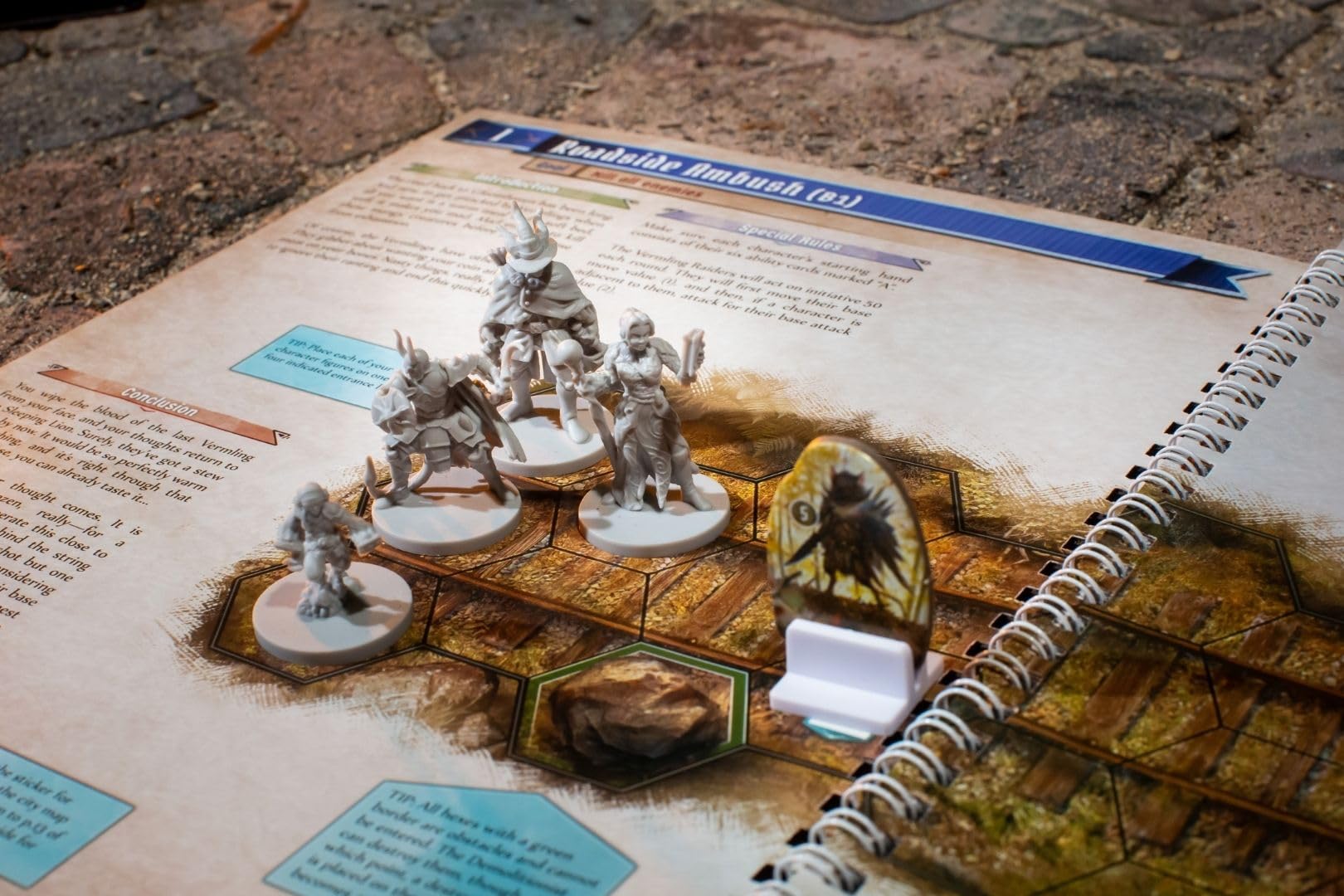 Cephalofair Games , Gloomhaven: Jaws of the Lion , Ages 14+ , 1-4 Players , 30-120 Minute Playing Time