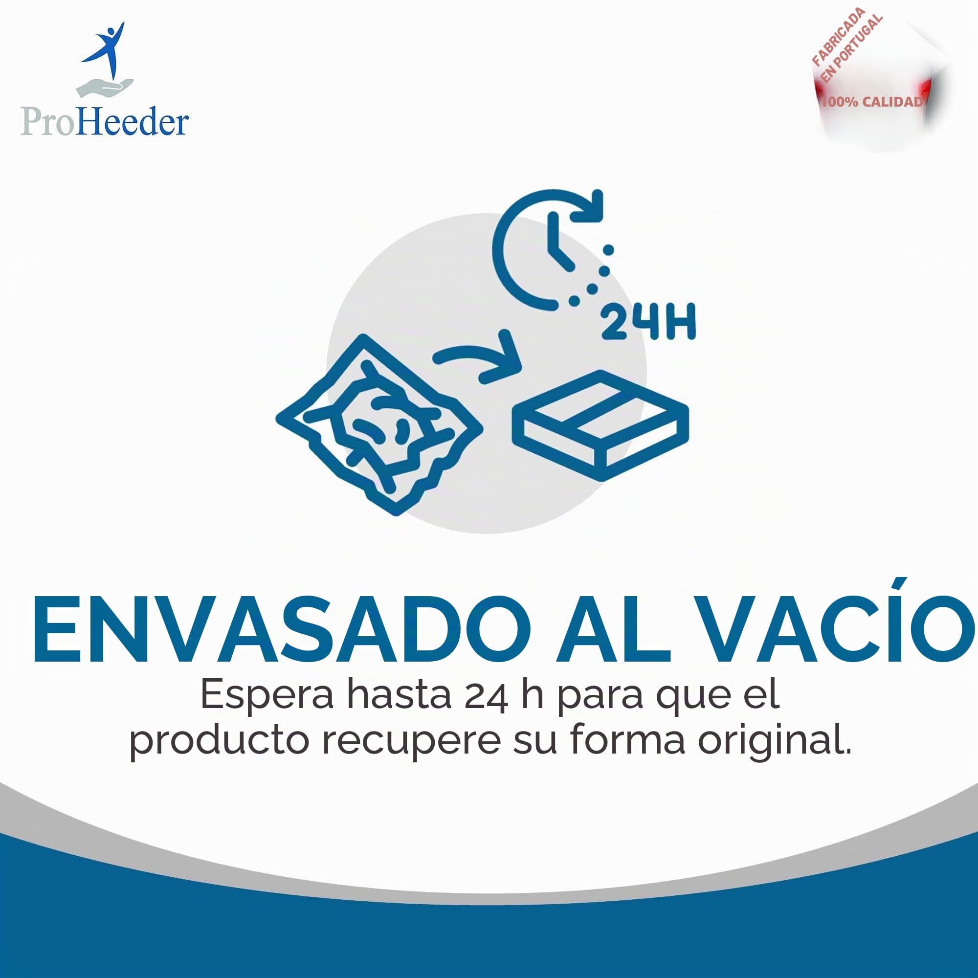 Cojin Cuña para Respaldo en Cama - Almohada de Soporte: Apoyo para la Espalda, Piernas Rodillas - Ideal para Cuando está Leyendo, también Ayuda con el Reflujo Ácido - Hecha en Portugal