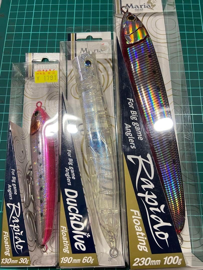 青物ルアー 未使用早い者勝ちプラグ平政ルアー色々釣り引退人気 青物