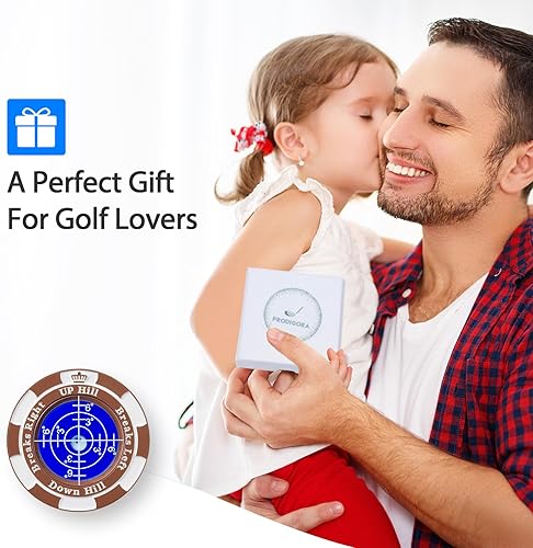 Miniatura 85 de SlopeMaster ProGreen Reader - Marcador de pelota de golf con ayuda de lectura verde de alta precisión, accesorios de golf para hombres y mujeres