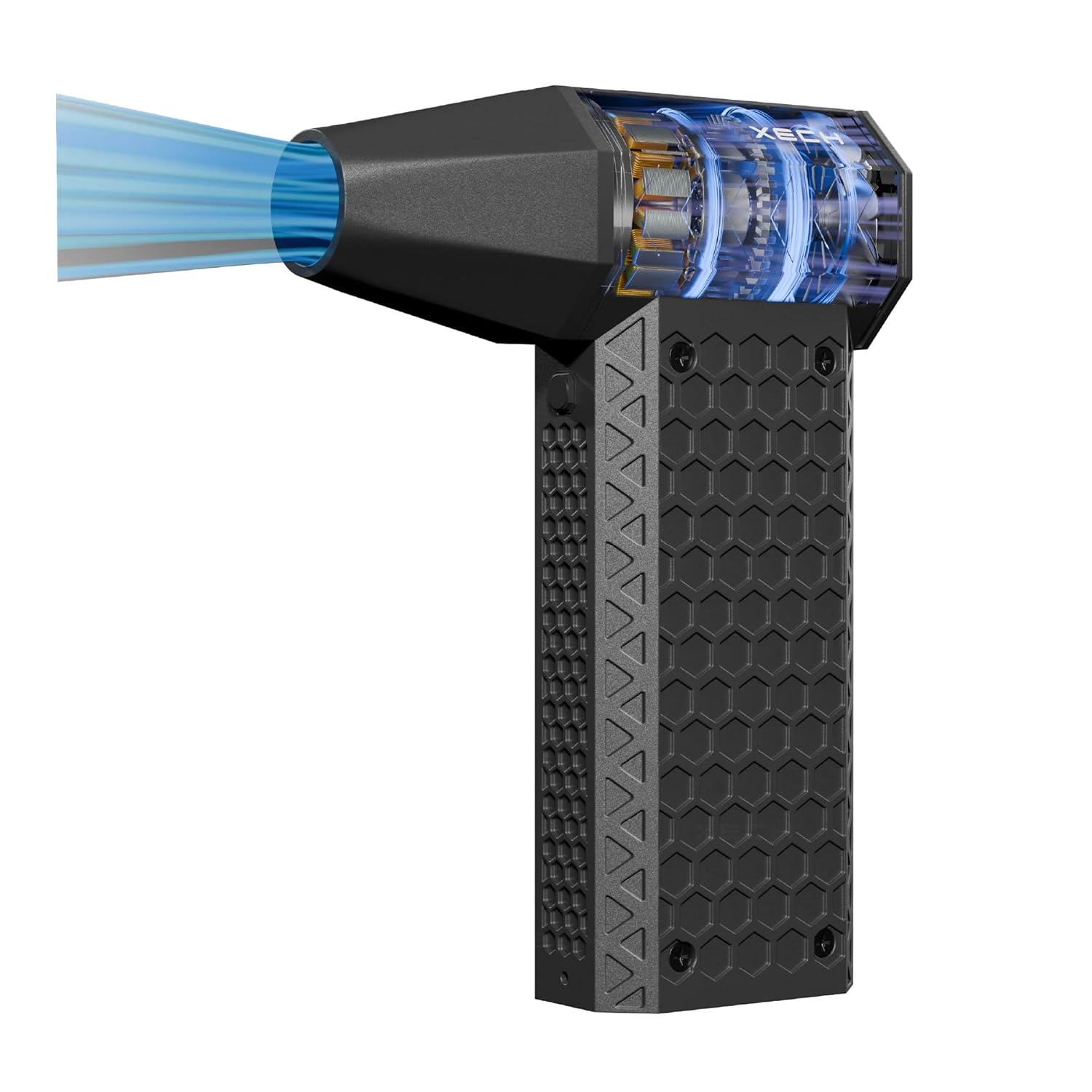 XECH Mini Handheld High Speed Air Duster 140000 RPM, Rechargeable Type-C, for Cleaning Computers, Cars, Backyard and Home Appliances, Cordless & Compact, Adjustable Speed (X-Jet) XECH Mini Handheld High Speed Air Duster 140000 RPM, Rechargeable Type-C, for Cleaning Computers, Cars, Backyard and Home Appliances, Cordless & Compact, Adjustable Speed (X-Jet)