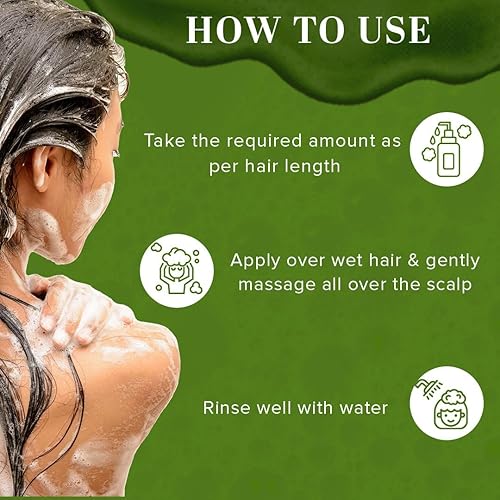 Miniatura 4 de K.ha.di Natural Amla and Reetha - Limpiador de cabello, champú de hierbas para el crecimiento y volumen del cabello, paquete de 2